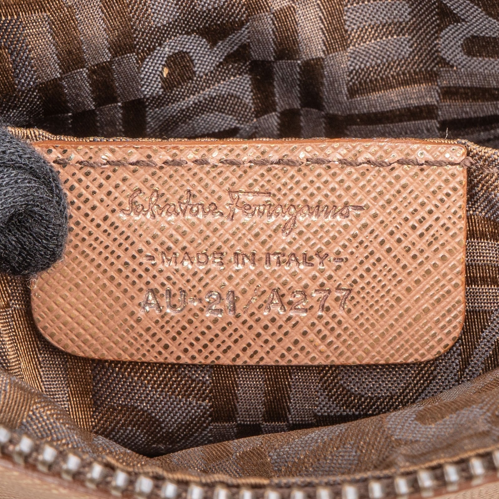 Salvatore Ferragamo Gancini Baguette Handbag