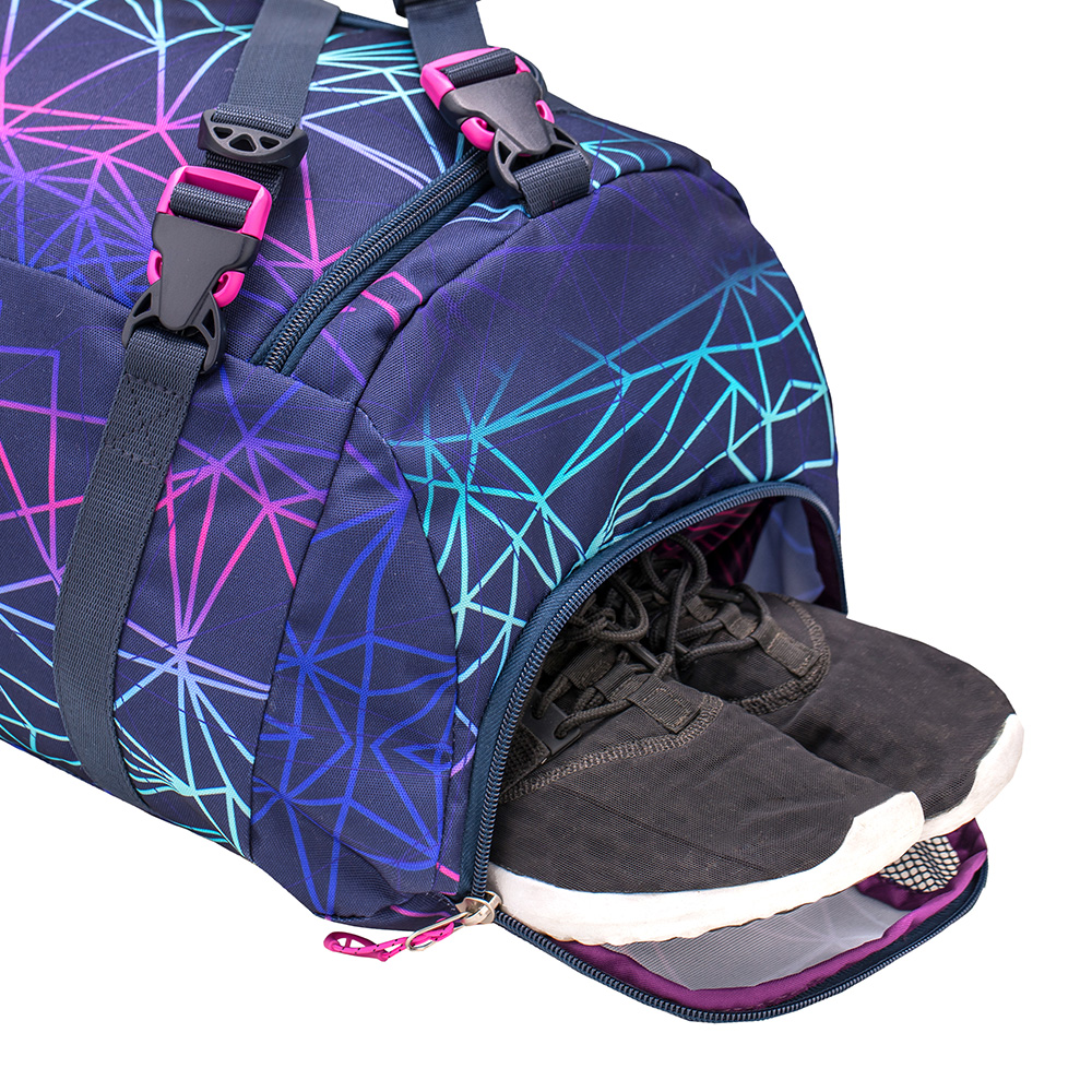 Infinity Rucksack Set 3-teilig - Stripes Purple