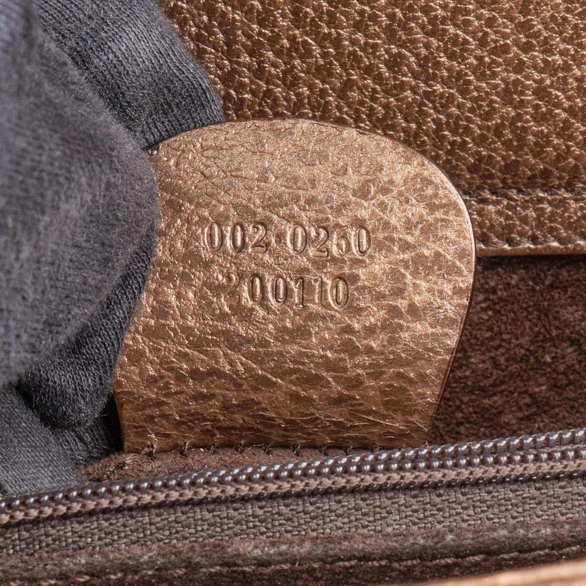 Gucci Leather Bamboo Handbag