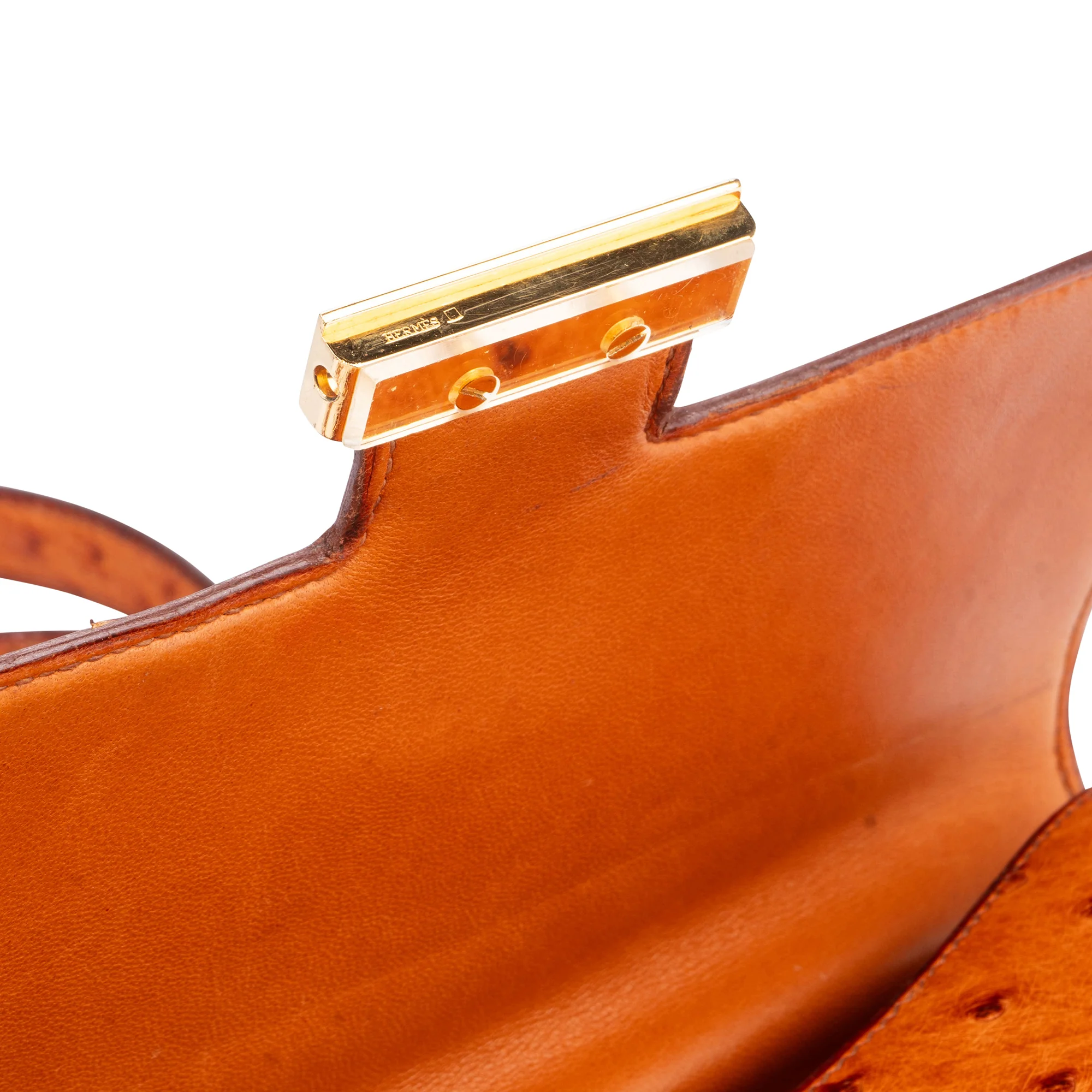 Hermes Ostrich Constance 23 Shoulder Bag