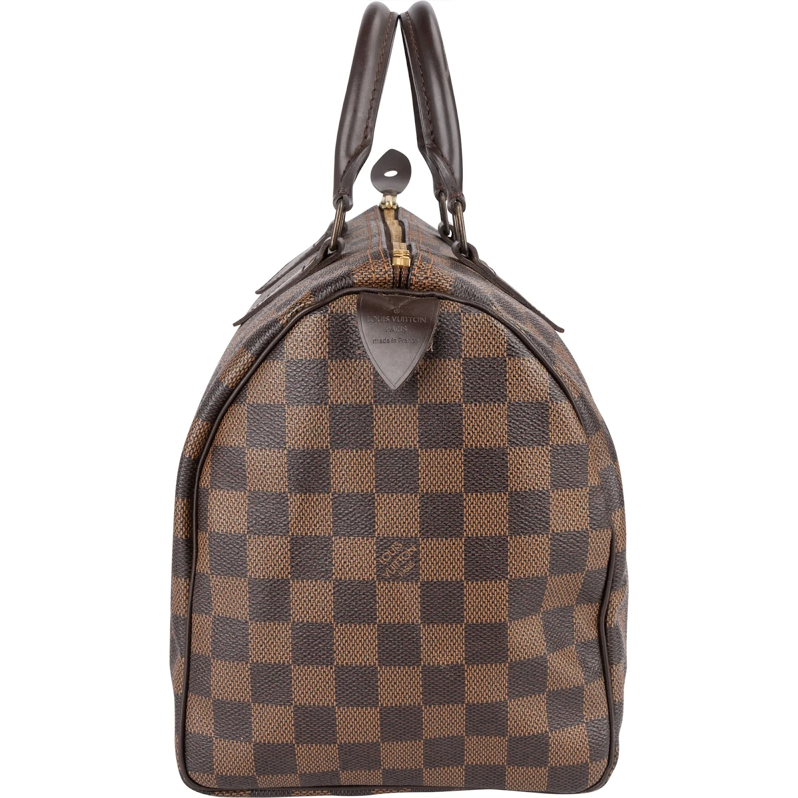 Louis Vuitton Monogram Damier Ebene Speedy 30  Boston Bag