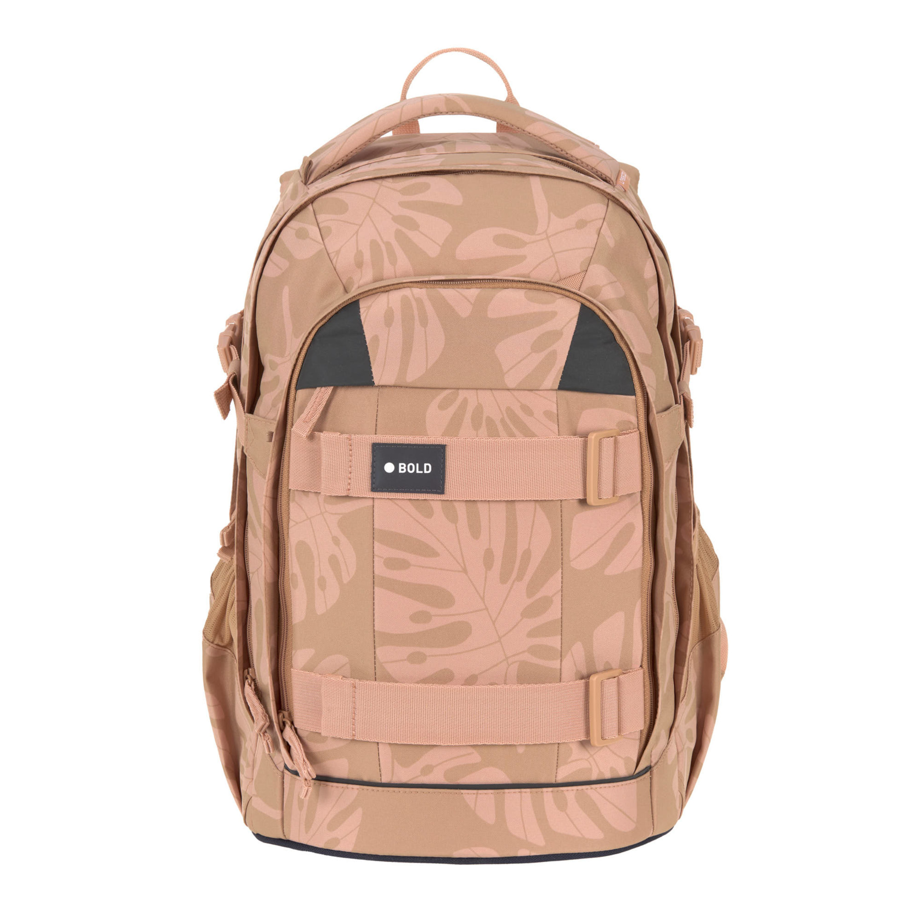 School Backpack Origin Bold - Leaves Caramel