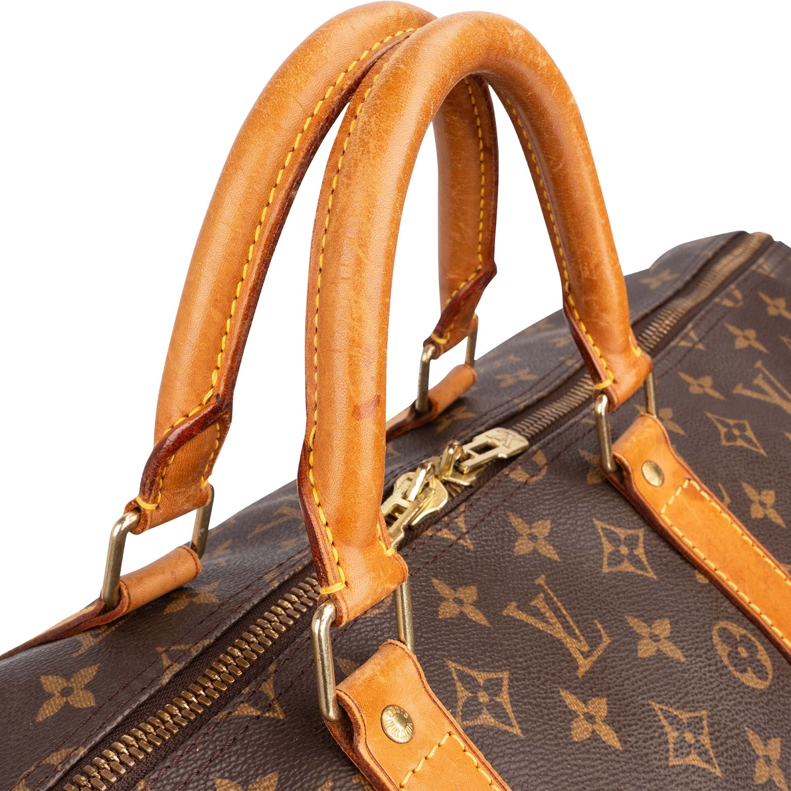 Louis Vuitton Monogram Canvas Keepall 55 Travel Bag
