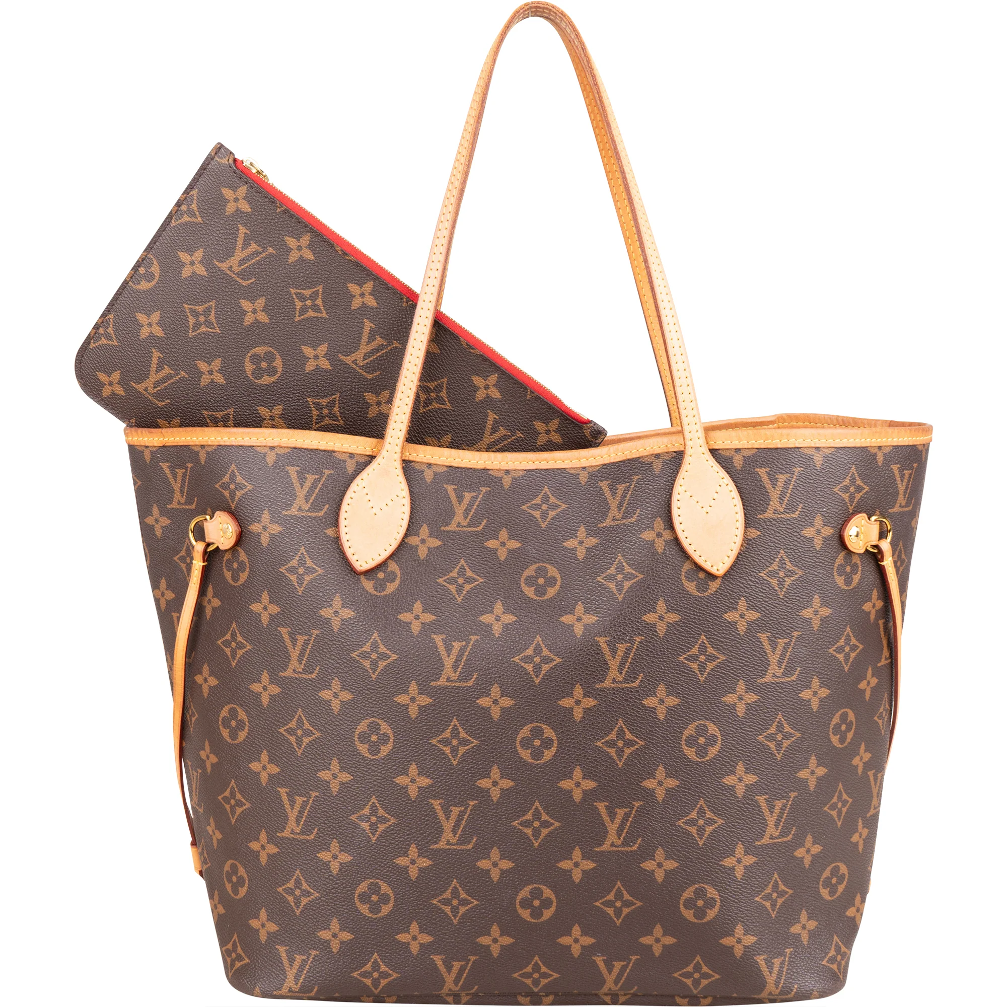 Louis Vuitton Canvas Monogram Neverfull MM Shopper 