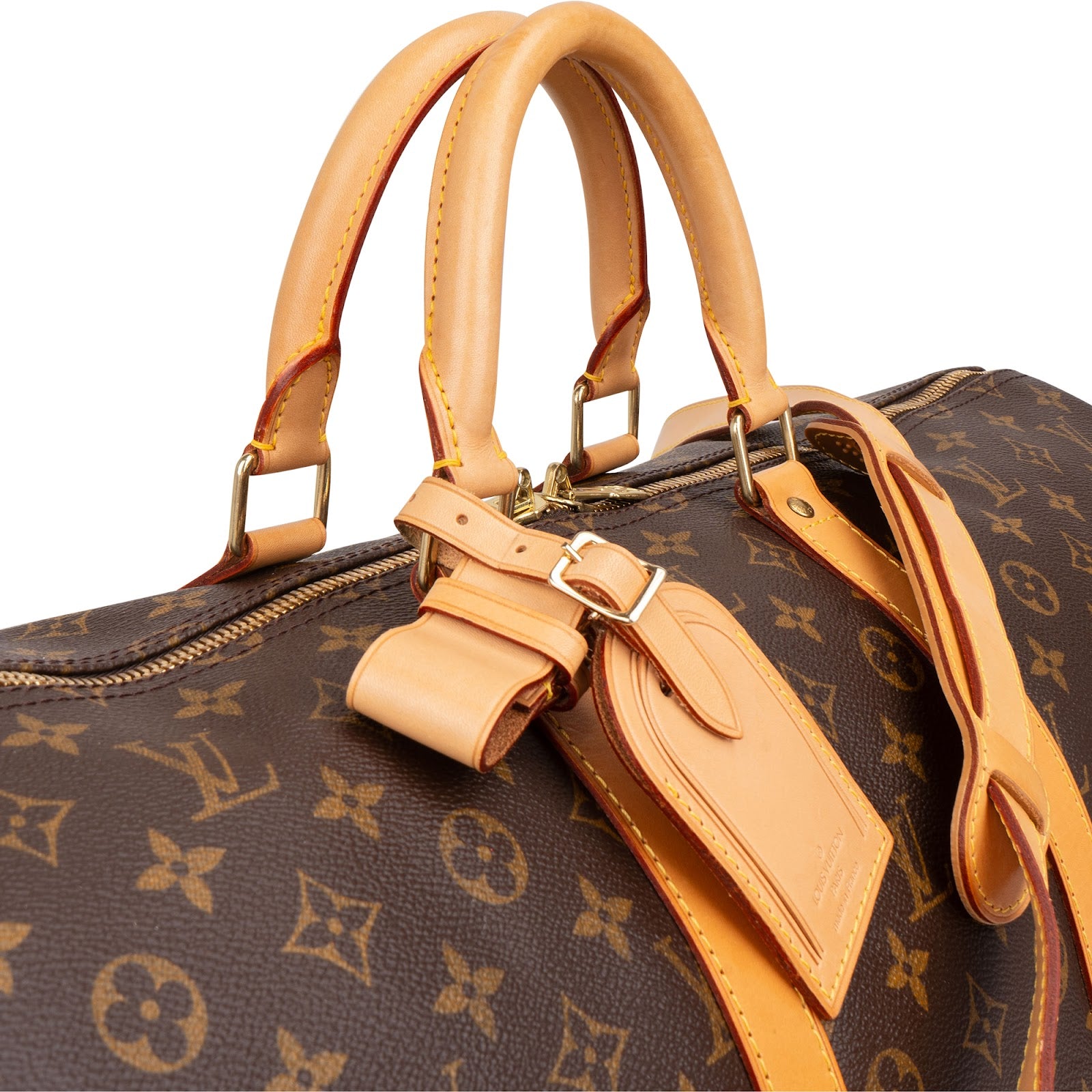 Louis Vuitton Monogram Canvas Keepall 55 Bandoulière Reisetasche