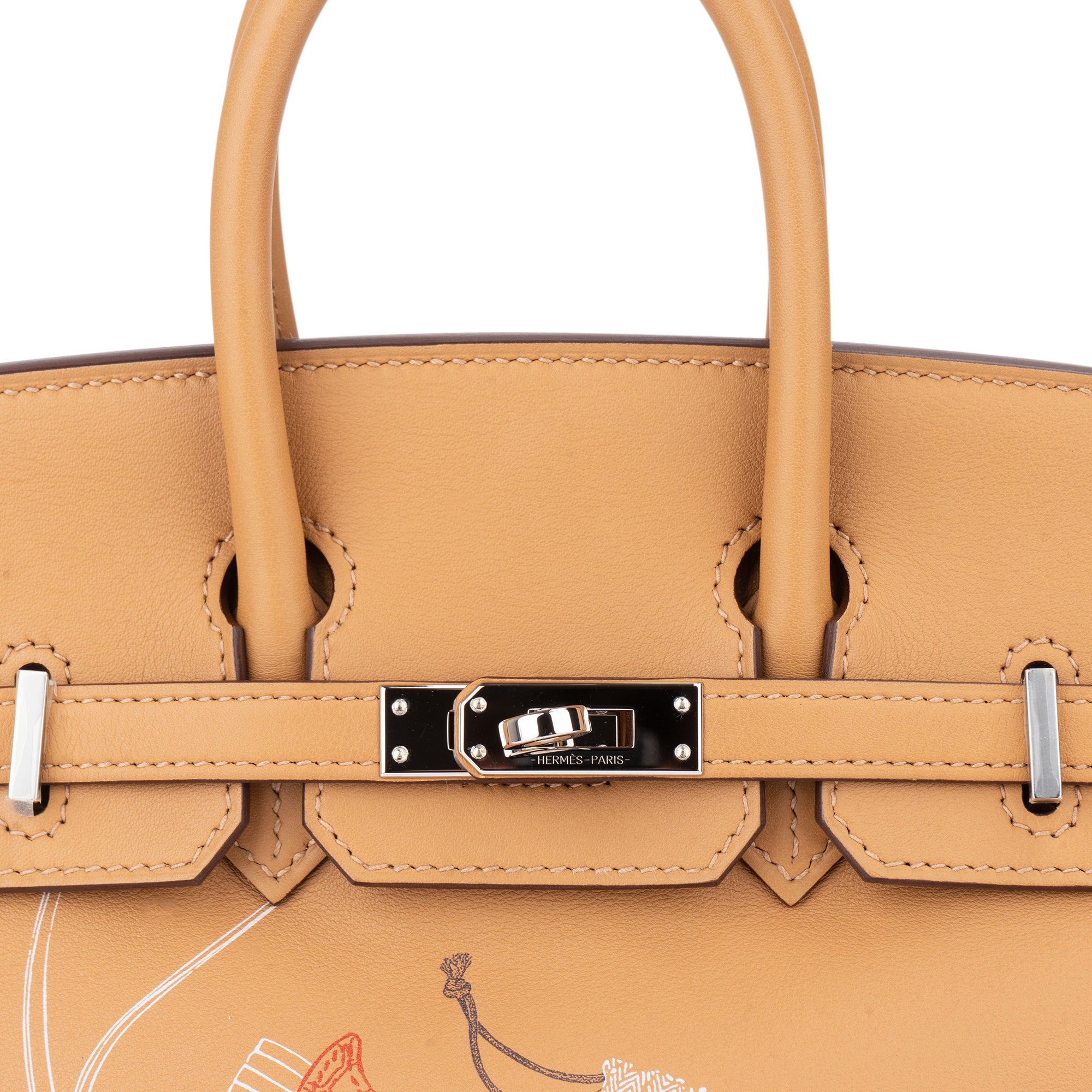 Hermès Biscuit Swift Leather Limited Edition In and Out Birkin 25 Handbag