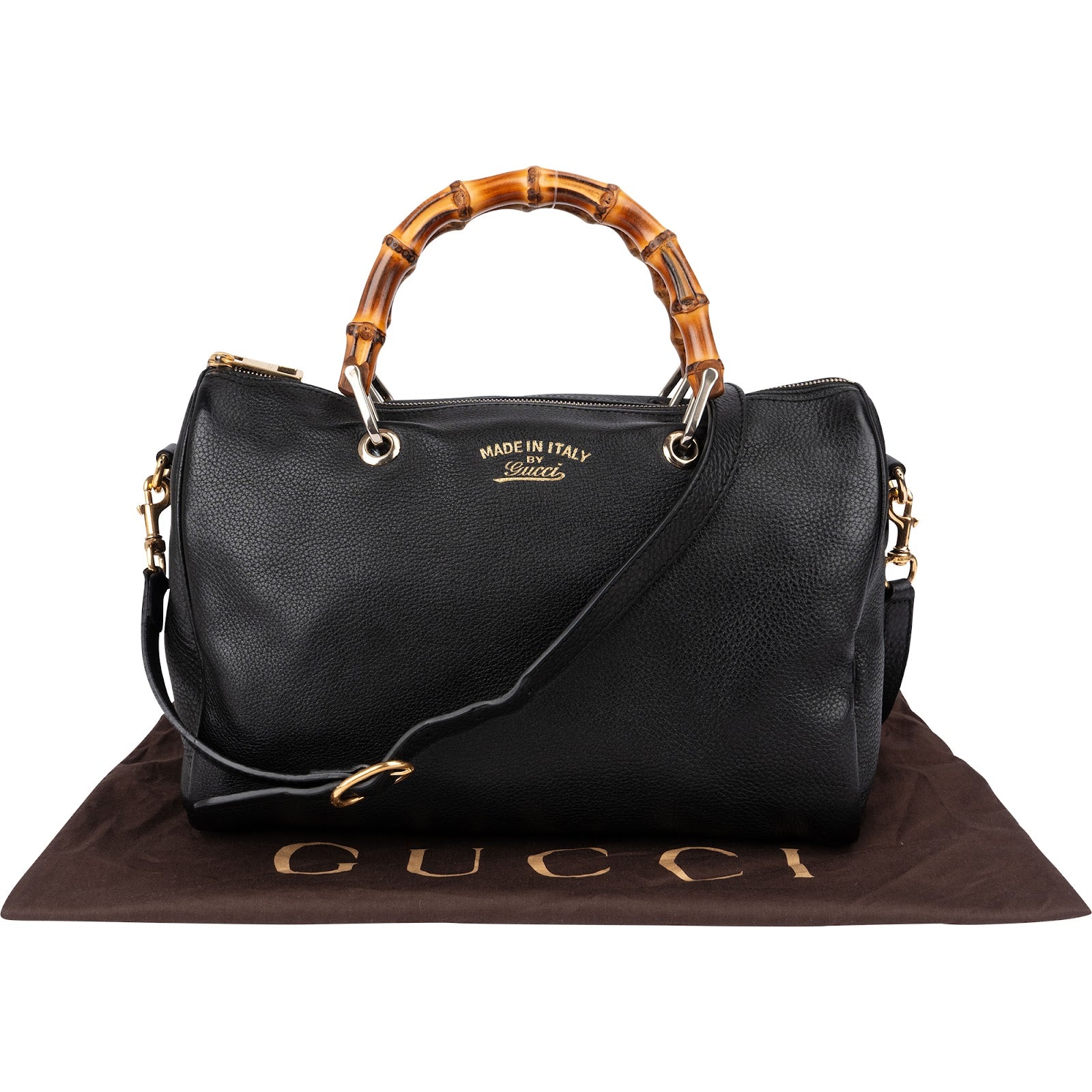 Gucci - Bamboo Top Handle Boston Bag