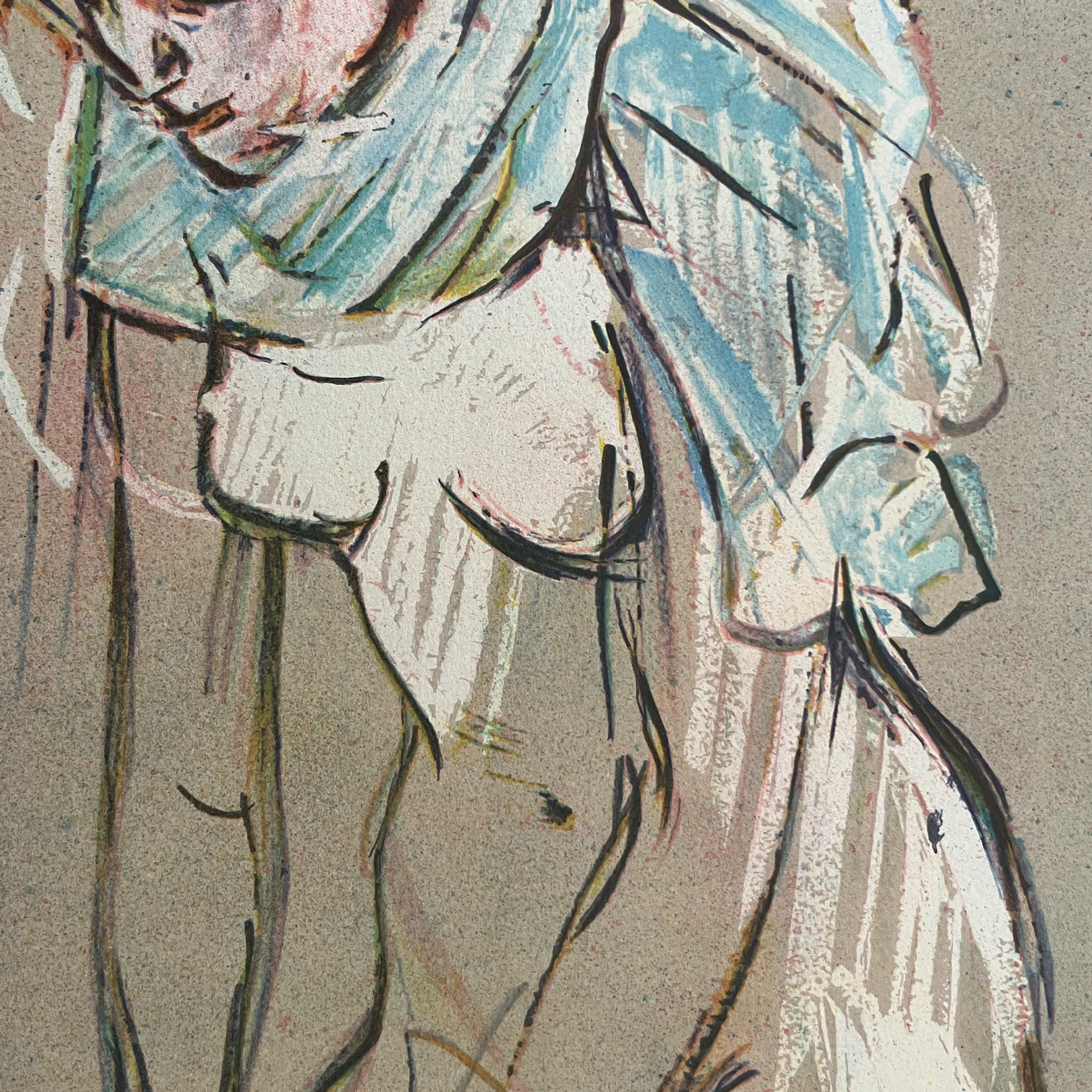 Henri De Toulouse-Lautrec - Die Anprobe der Strümpfe II