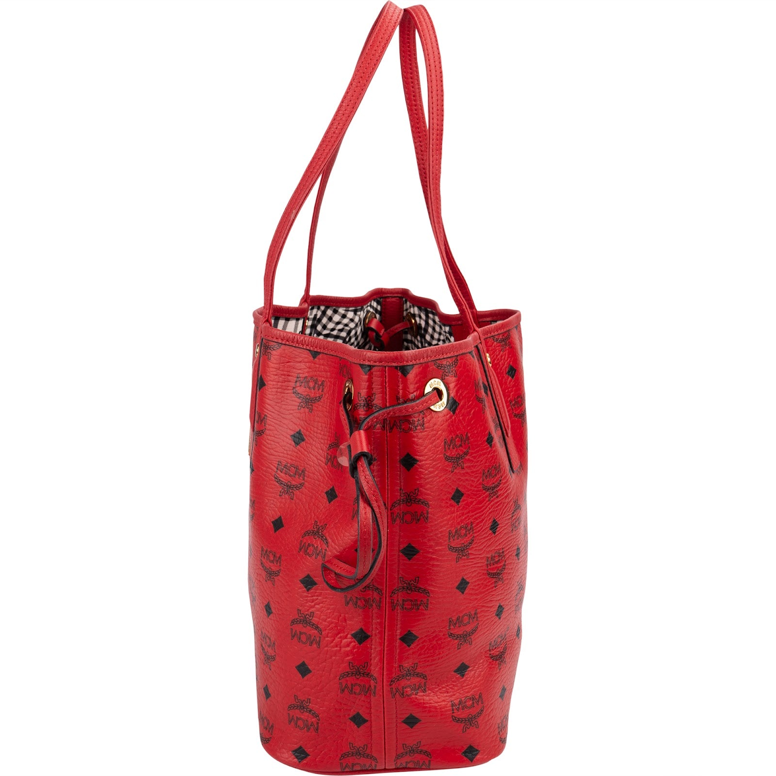 MCM Monogram Visetos Liz Shopper