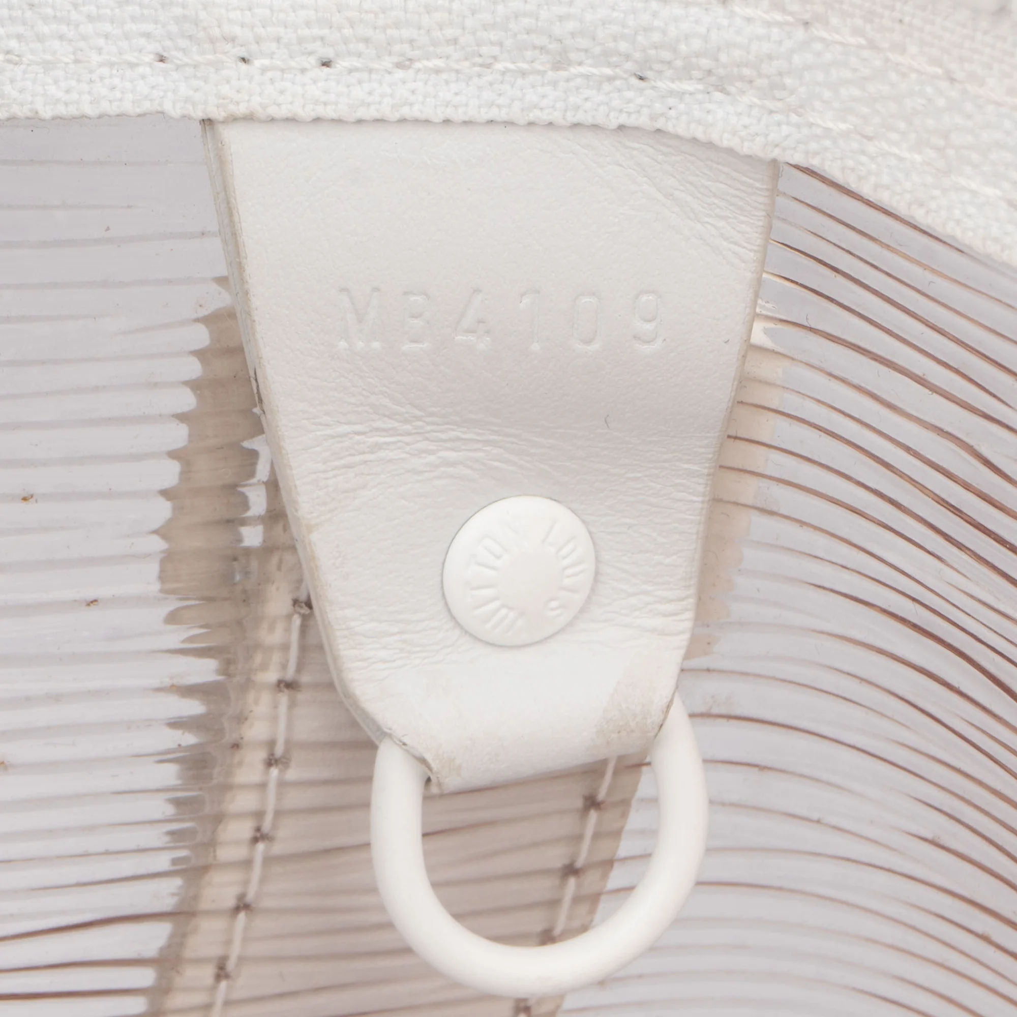 Louis Vuitton Transparent Wavy Epi Keepall 50 Bandouliere