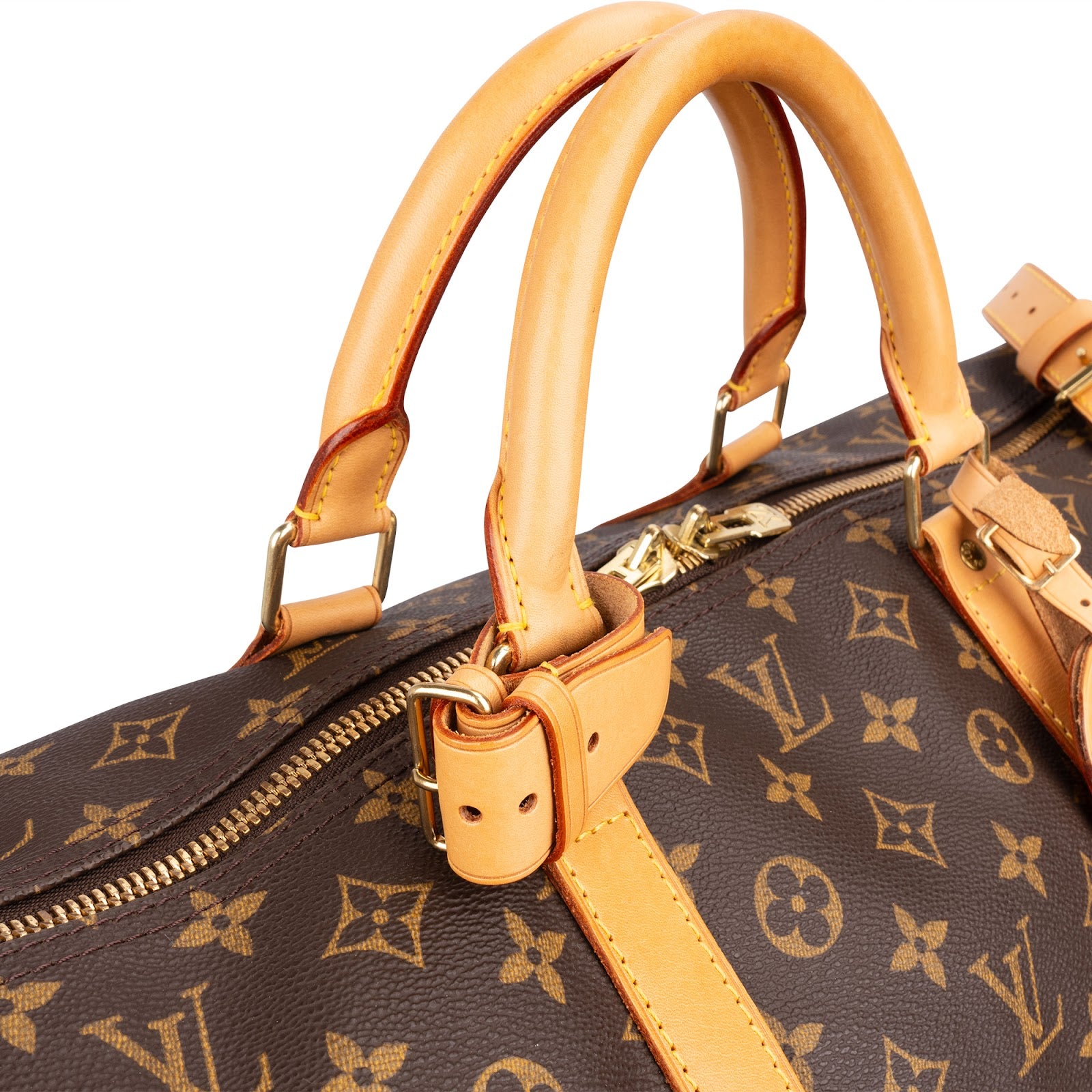 Louis Vuitton Monogram Canvas Keepall 60 Bandoulière Reisetasche