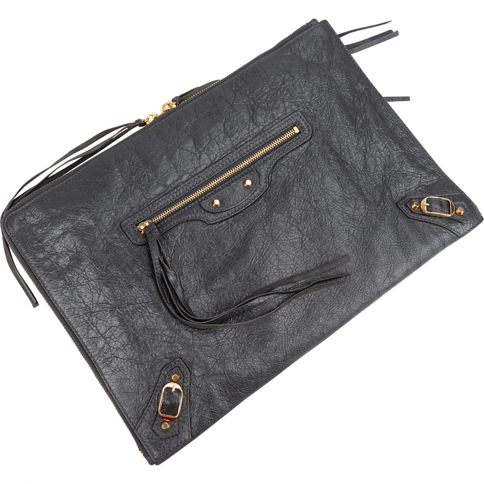 Balenciaga Leather Classic Arena Laptophülle