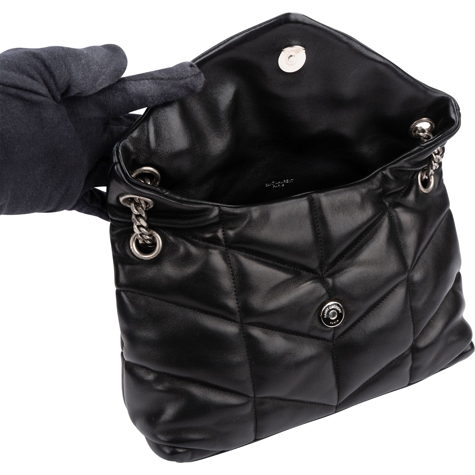 Yves Saint Laurent - Loulou Puffer Crossbody Bag