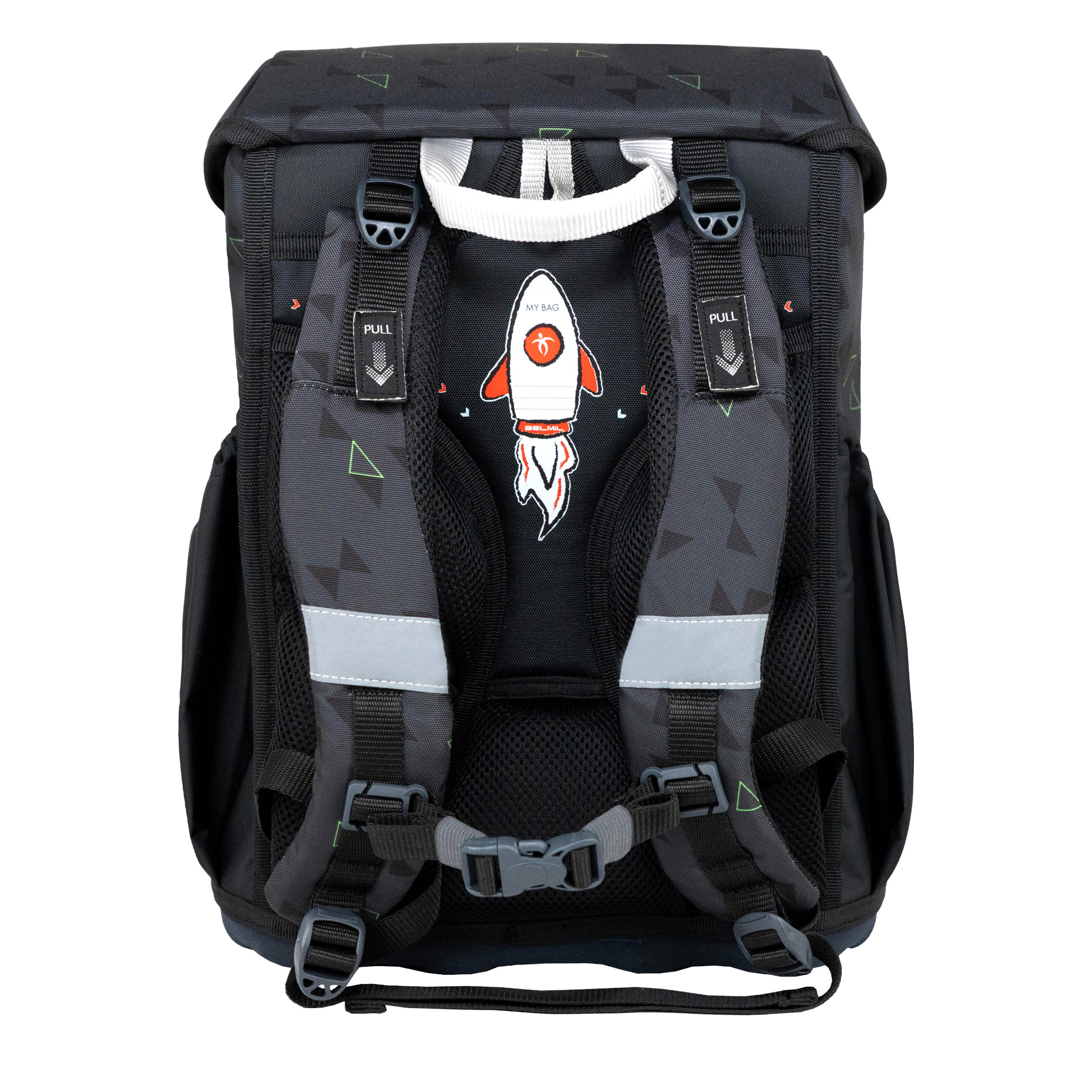 Belmil Maxi ergonomisches Schulranzen-Set 5-teilig "Striker X"