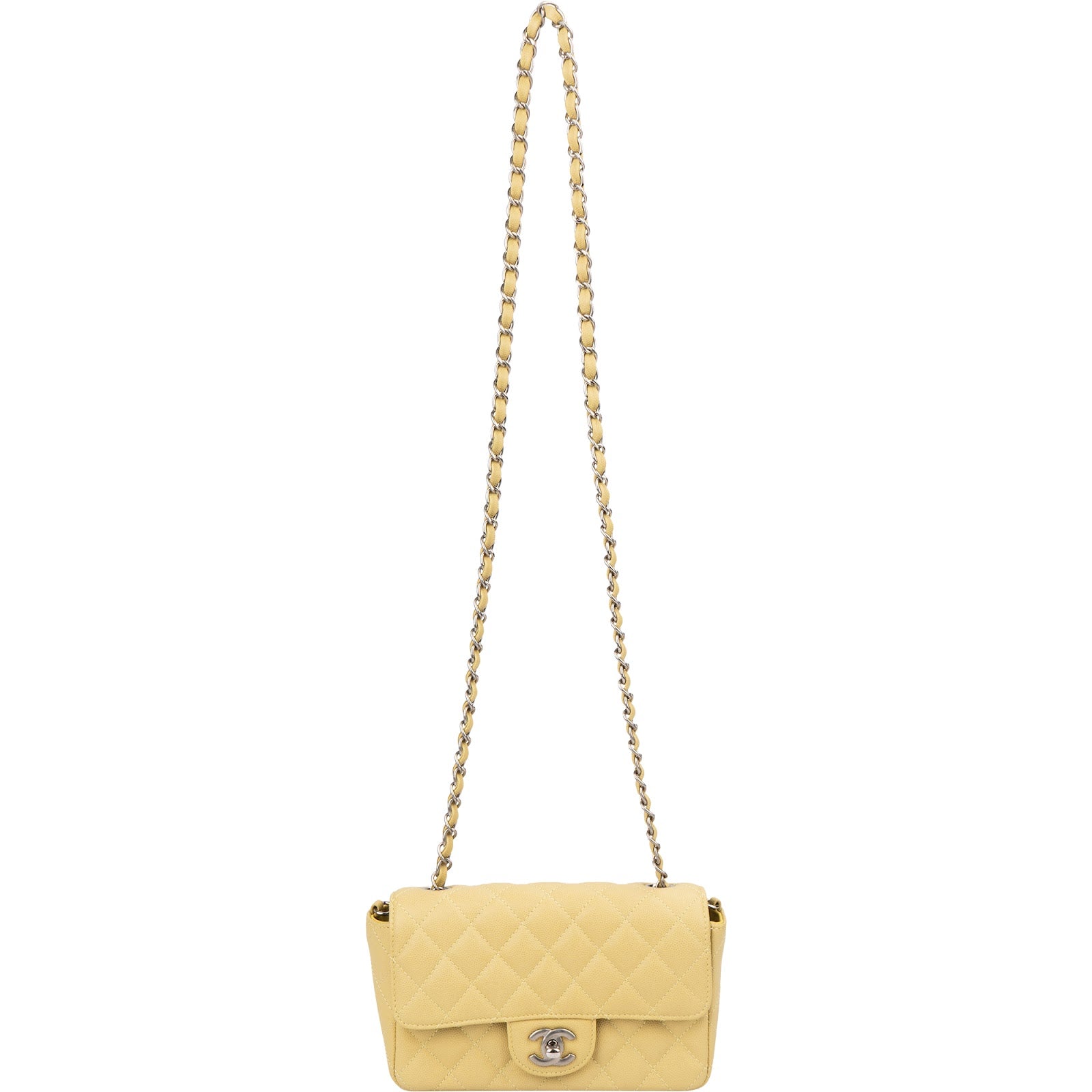 Chanel - Mini Rectangular Single Flap Crossbody Bag