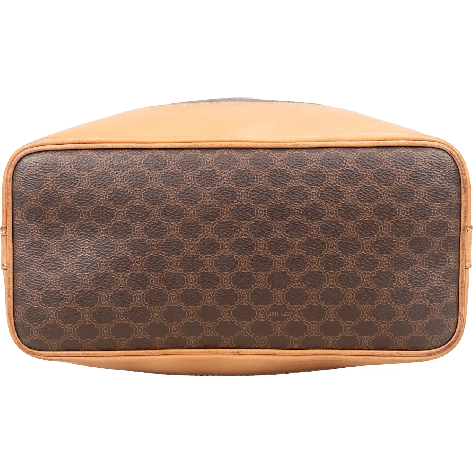 Celine Macadam Monogram Bucket Shoulder Bag