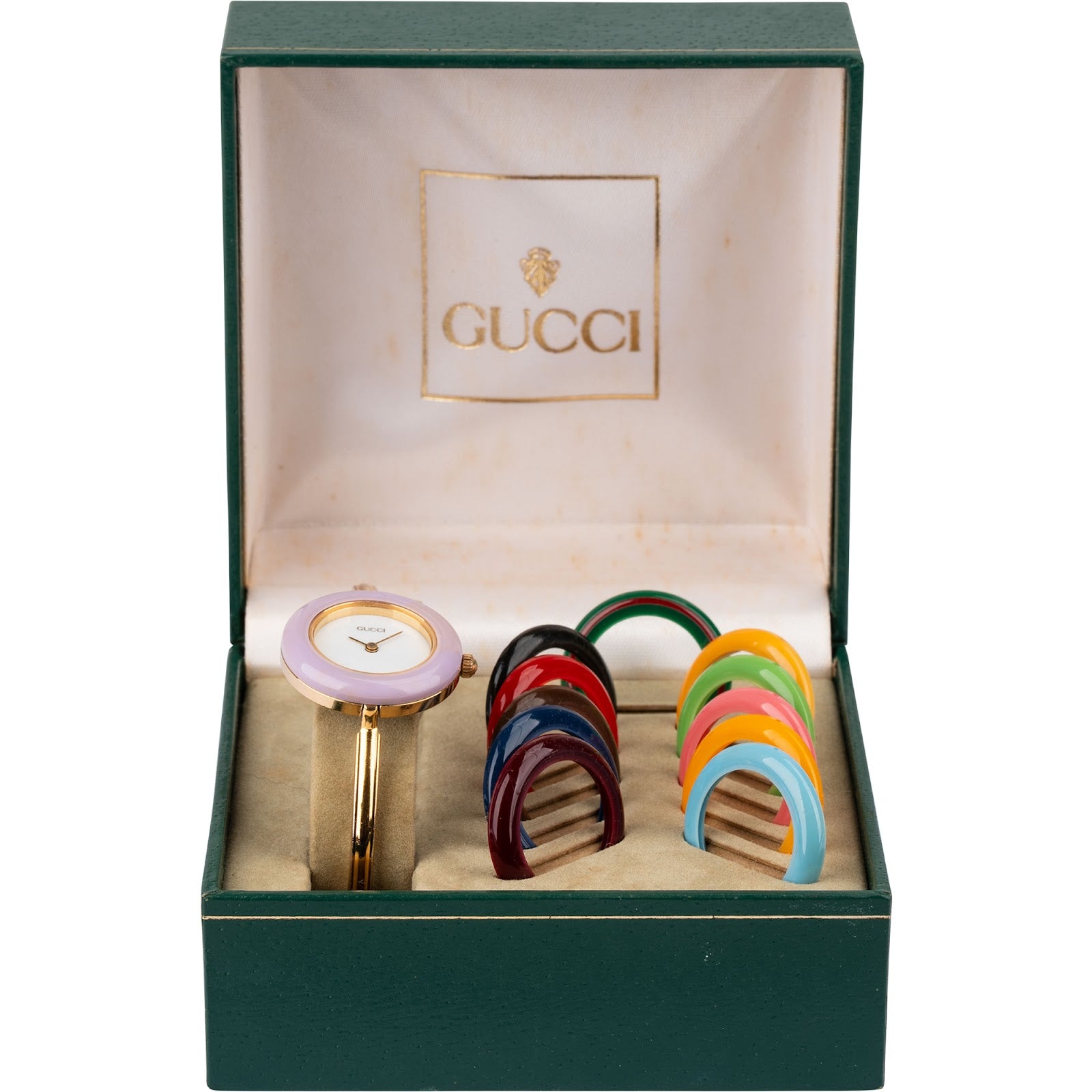 GUCCI – Change Bezel 11/12.2 armbandhorloge voor dames