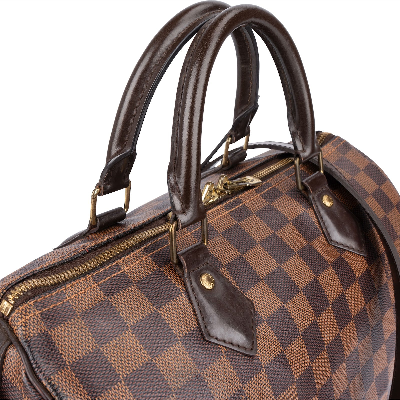 Louis Vuitton Monogram Damier Ebene Speedy 30 Bandoulière Handbag
