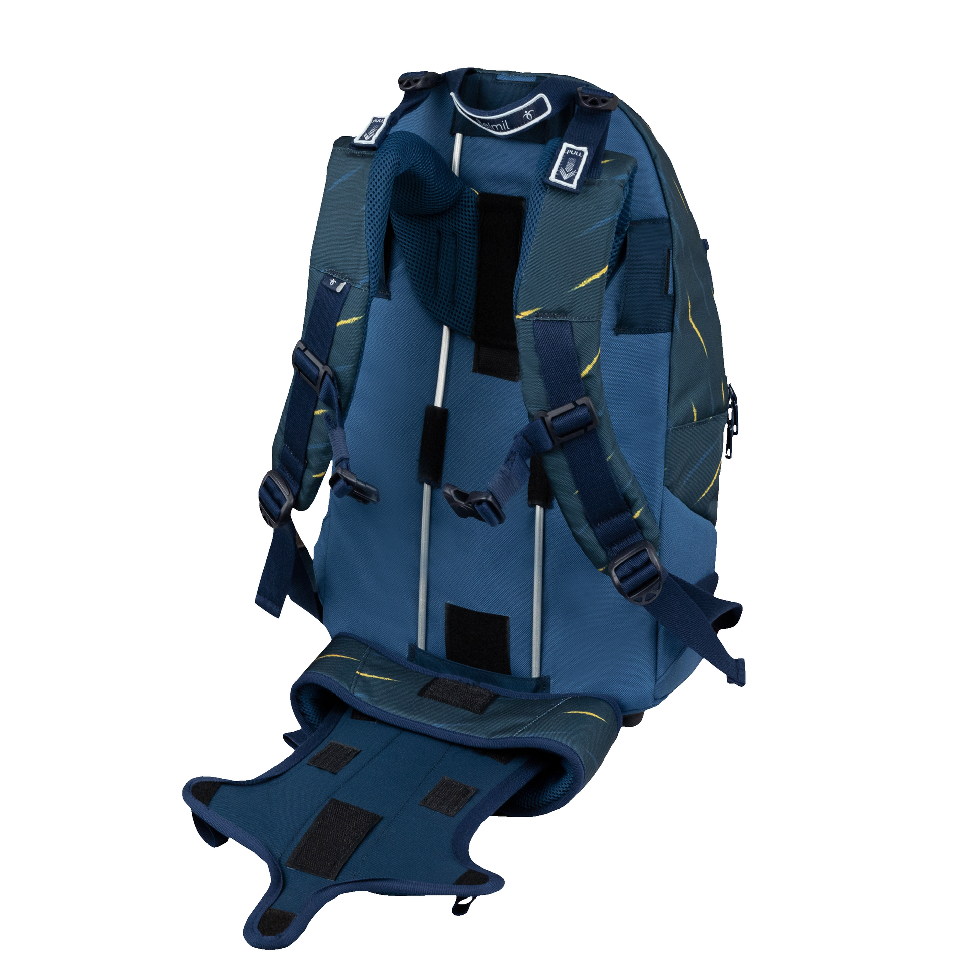 2-IN-1 Schultasche & Gürteltasche 2-teilig - Orion Blue