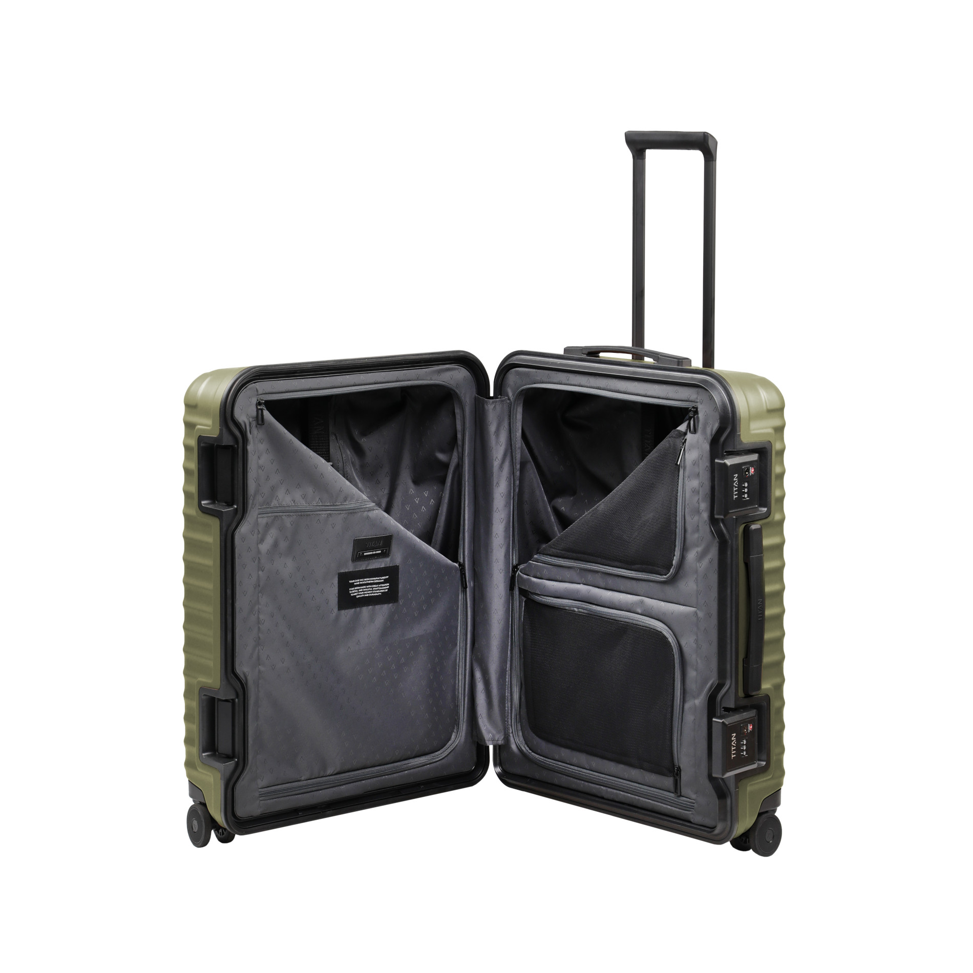 OVERSEAS Trolley M+ (69 cm) - Forest green