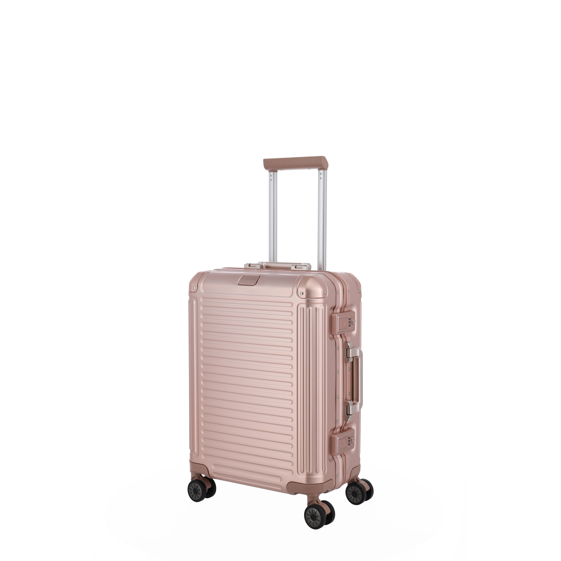 NEXT Trolley S mit 4 Rollen (55 cm) - Rosé