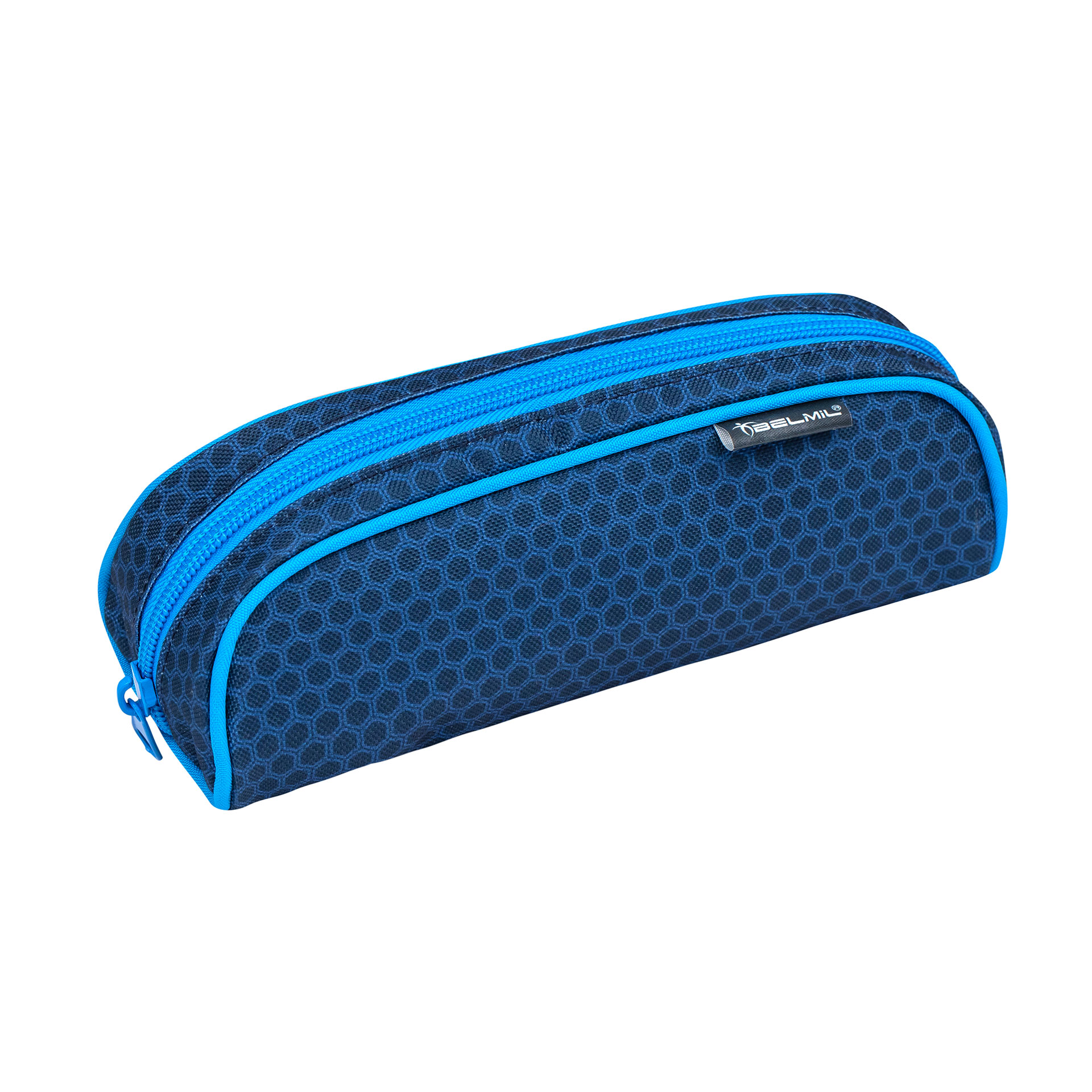 Mini-Fit ergonomisches Schulranzen-Set 4-teilig - Racing Blue Neon