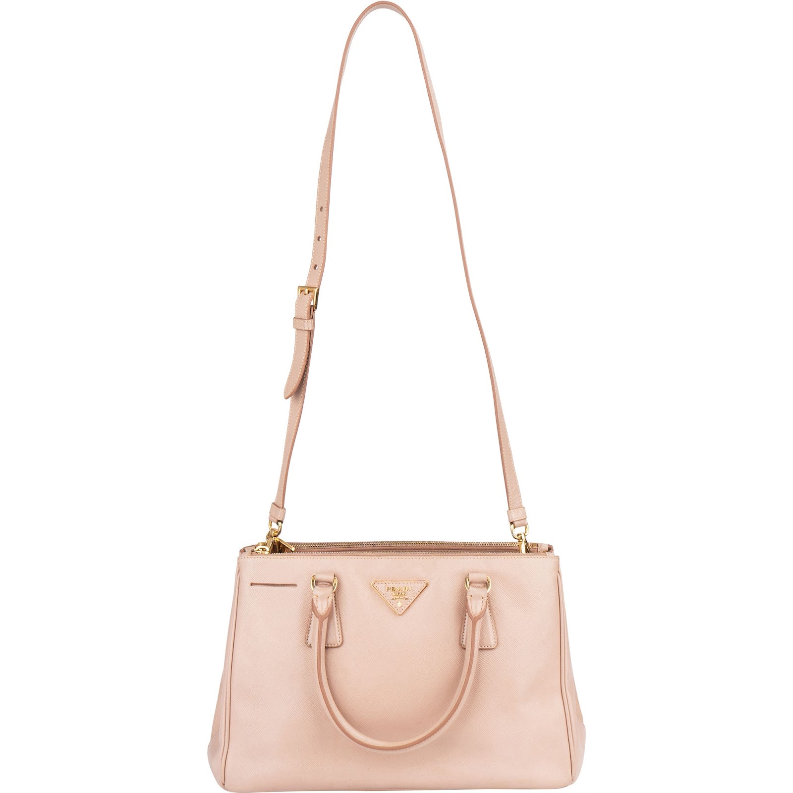 Prada Saffiano Leather Galleria Handbag