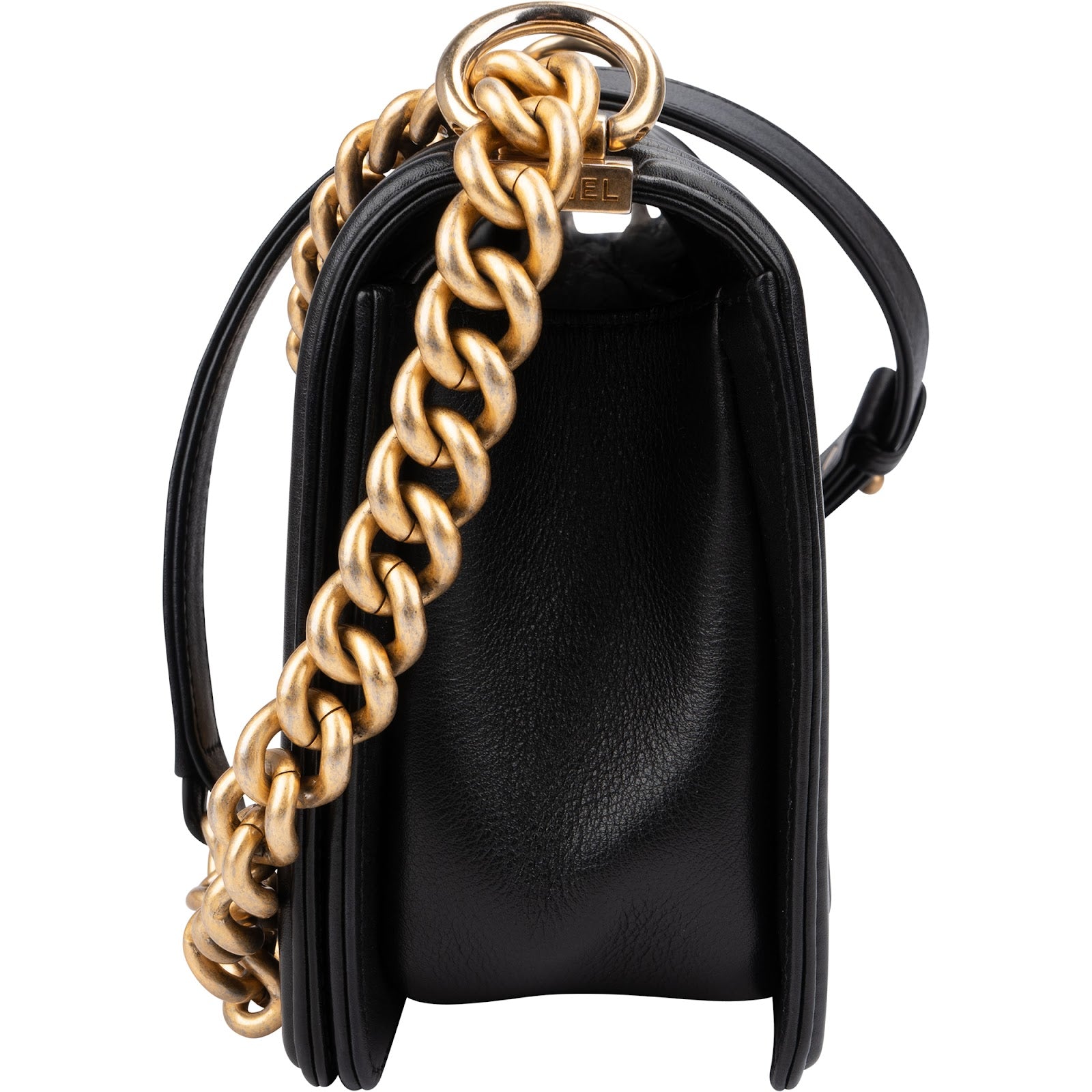 Chanel - Single Flap Medium Boy Crossbody Bag
