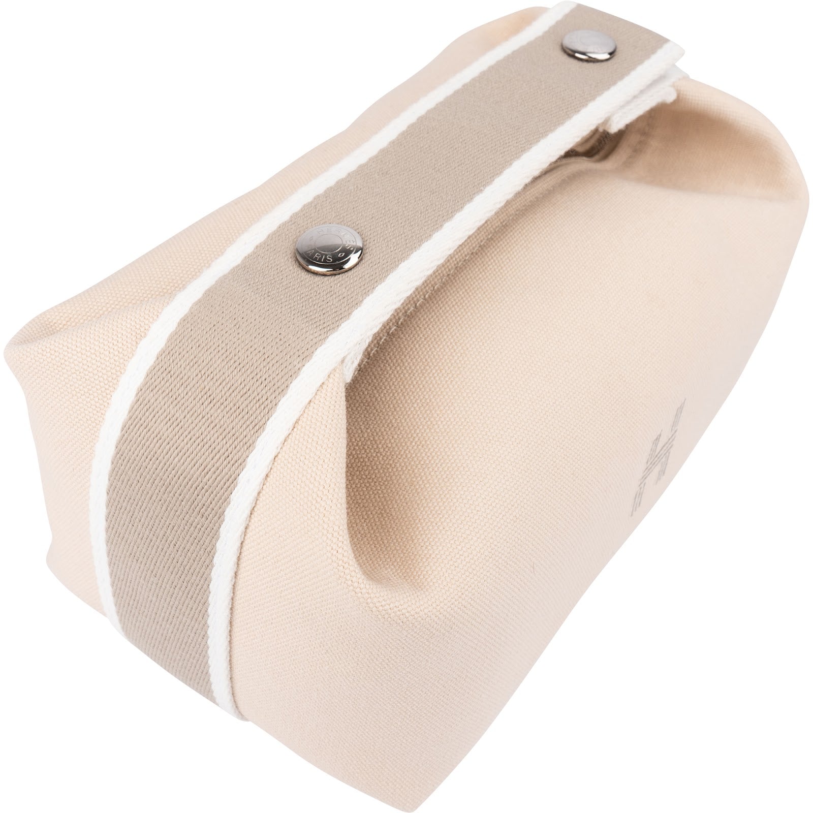 Hermès Canvas Bride-a-Brac PM Case Kulturbeutel