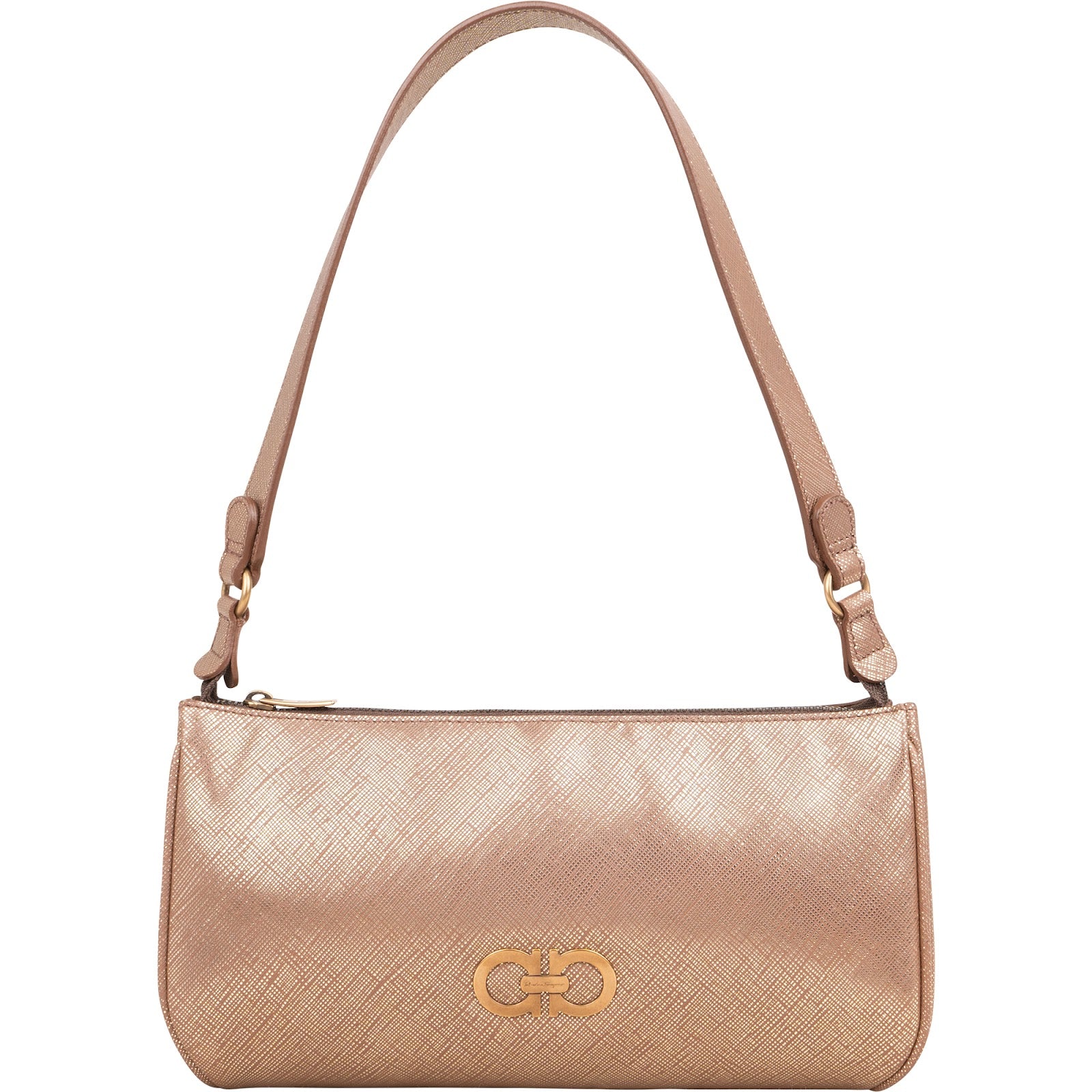 Salvatore Ferragamo Gancini Baguette Handbag