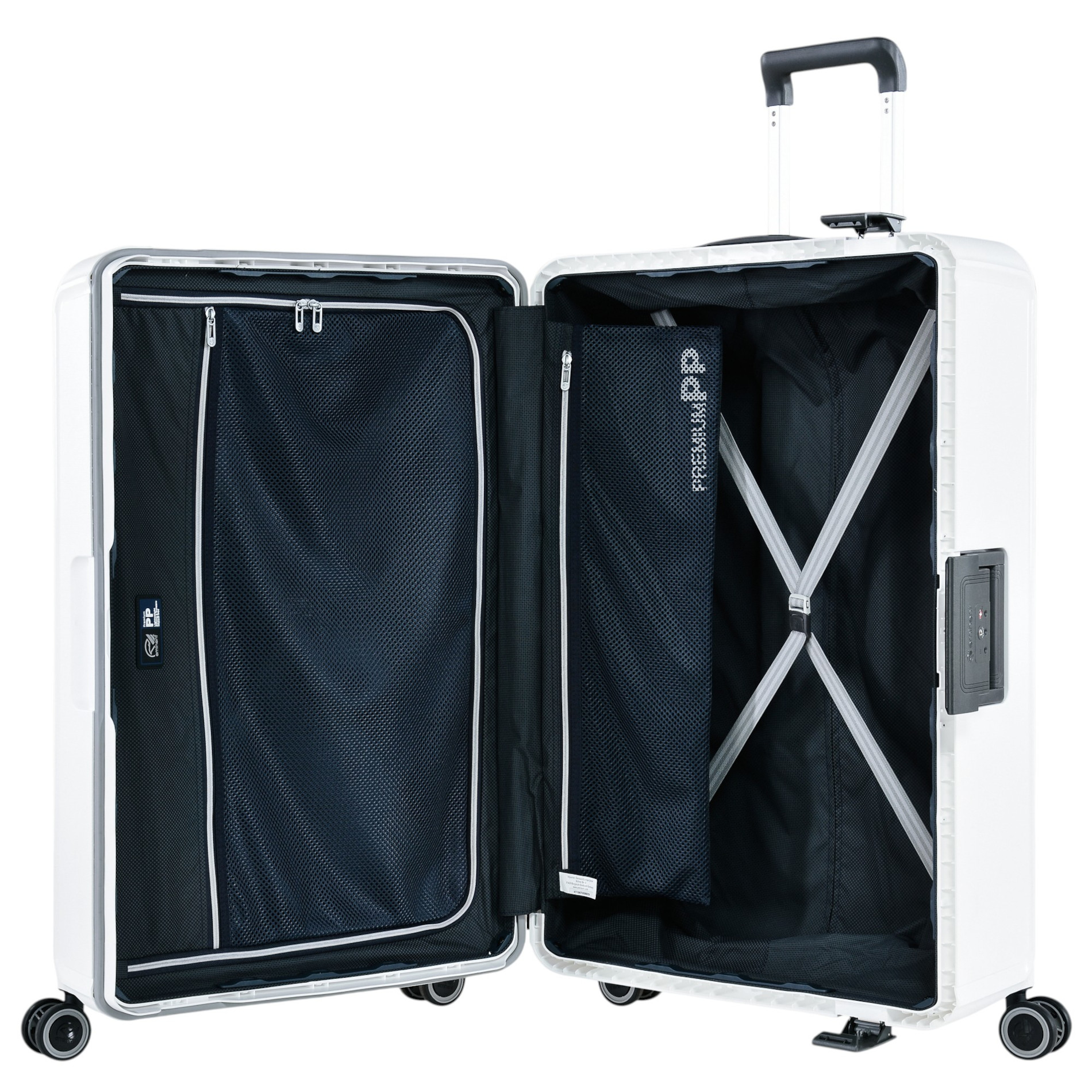 VERTICA Trolley L (76 cm) - weiß