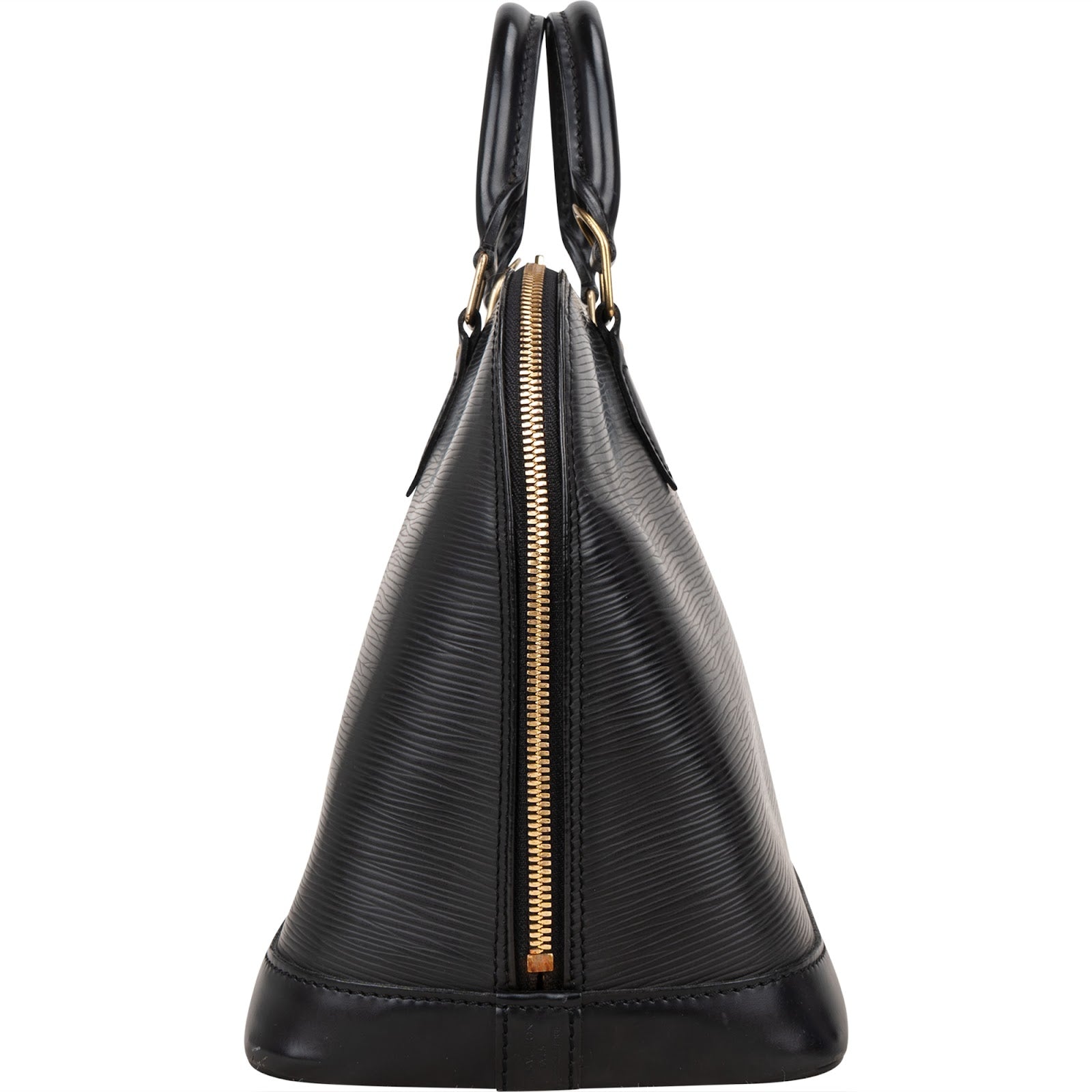 Torebka Louis Vuitton Alma PM z czarnej skóry Epi