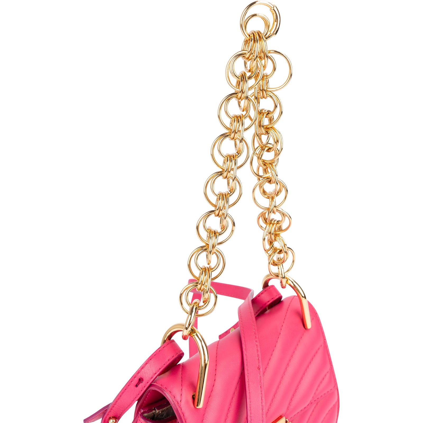 Chloé Quilted Leather Chain Drew Bijou Crossbody Bag