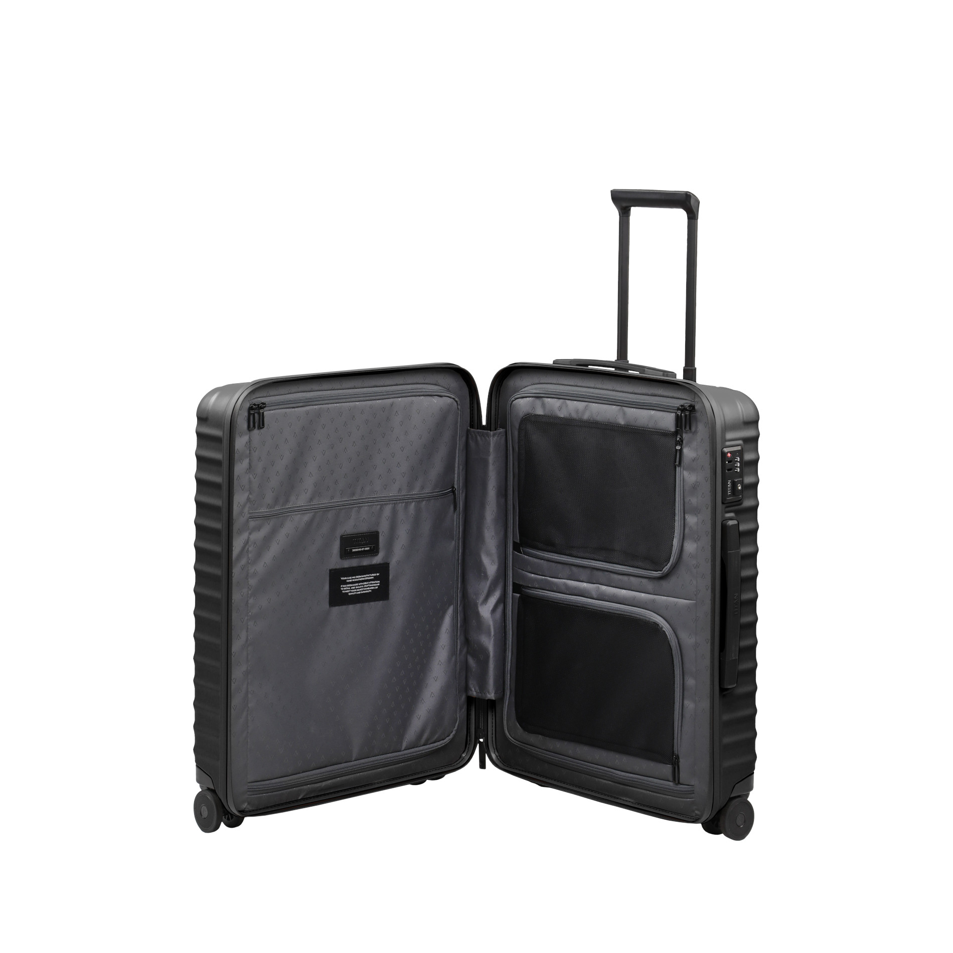 UPGRADE Trolley M (65 cm) - Nightshade black