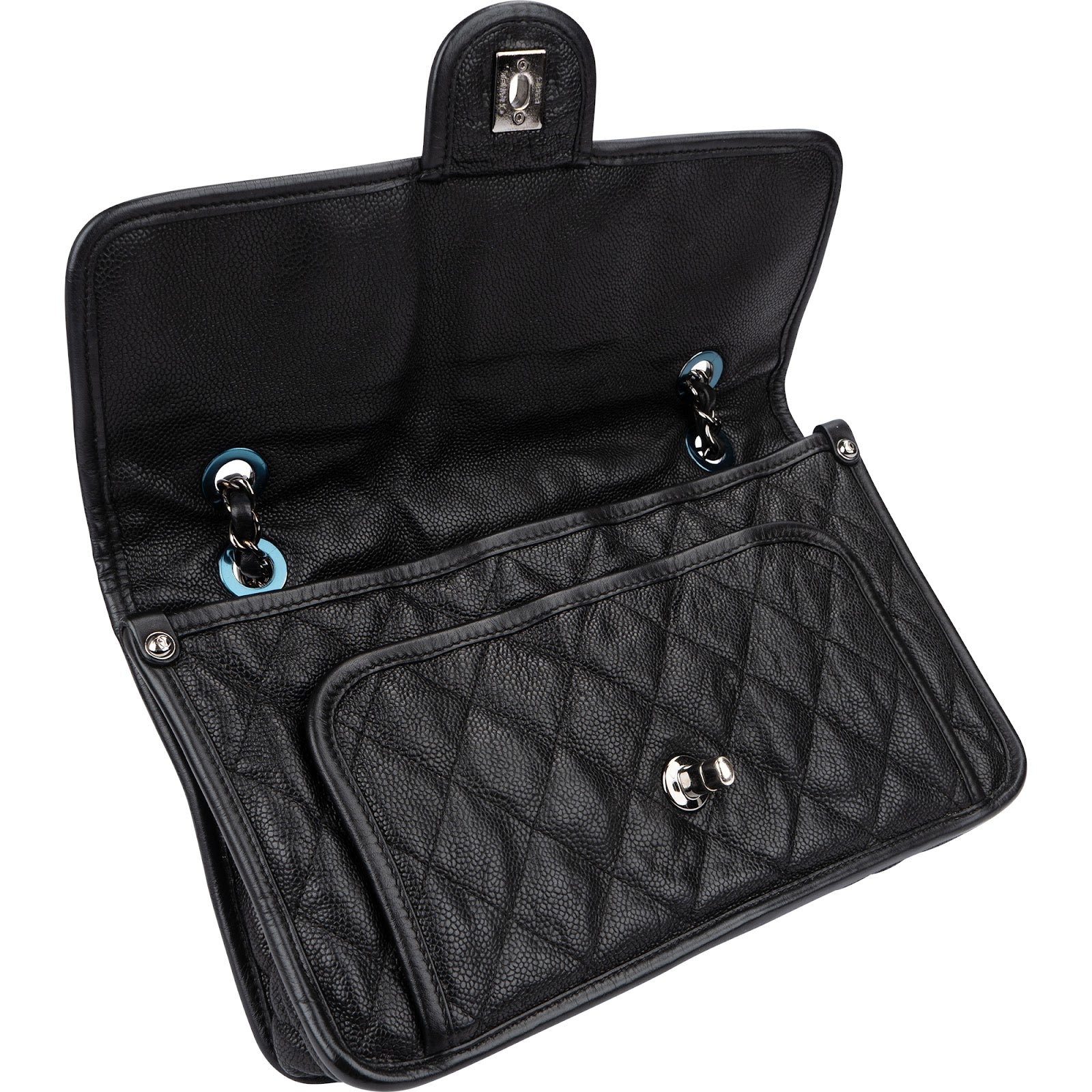 Chanel - Front Pocket Single Flap Schultertasche