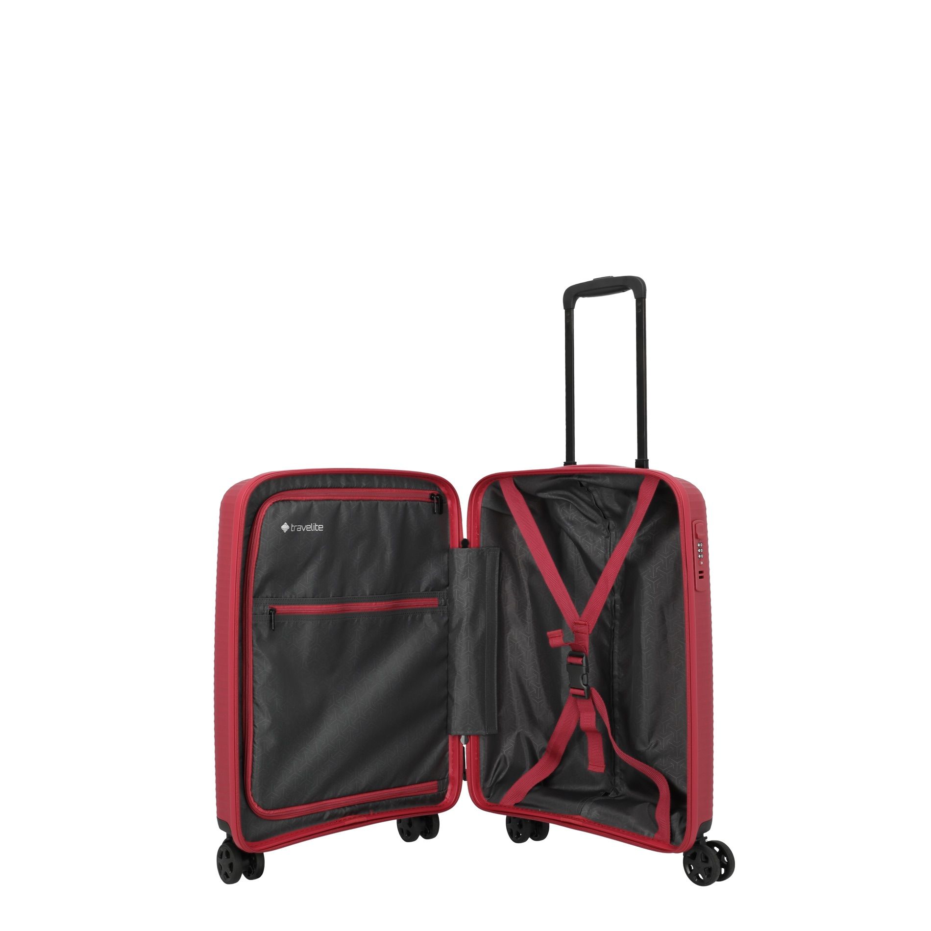 AIR STRIPE Kabinengepäck S (55 cm) - Red