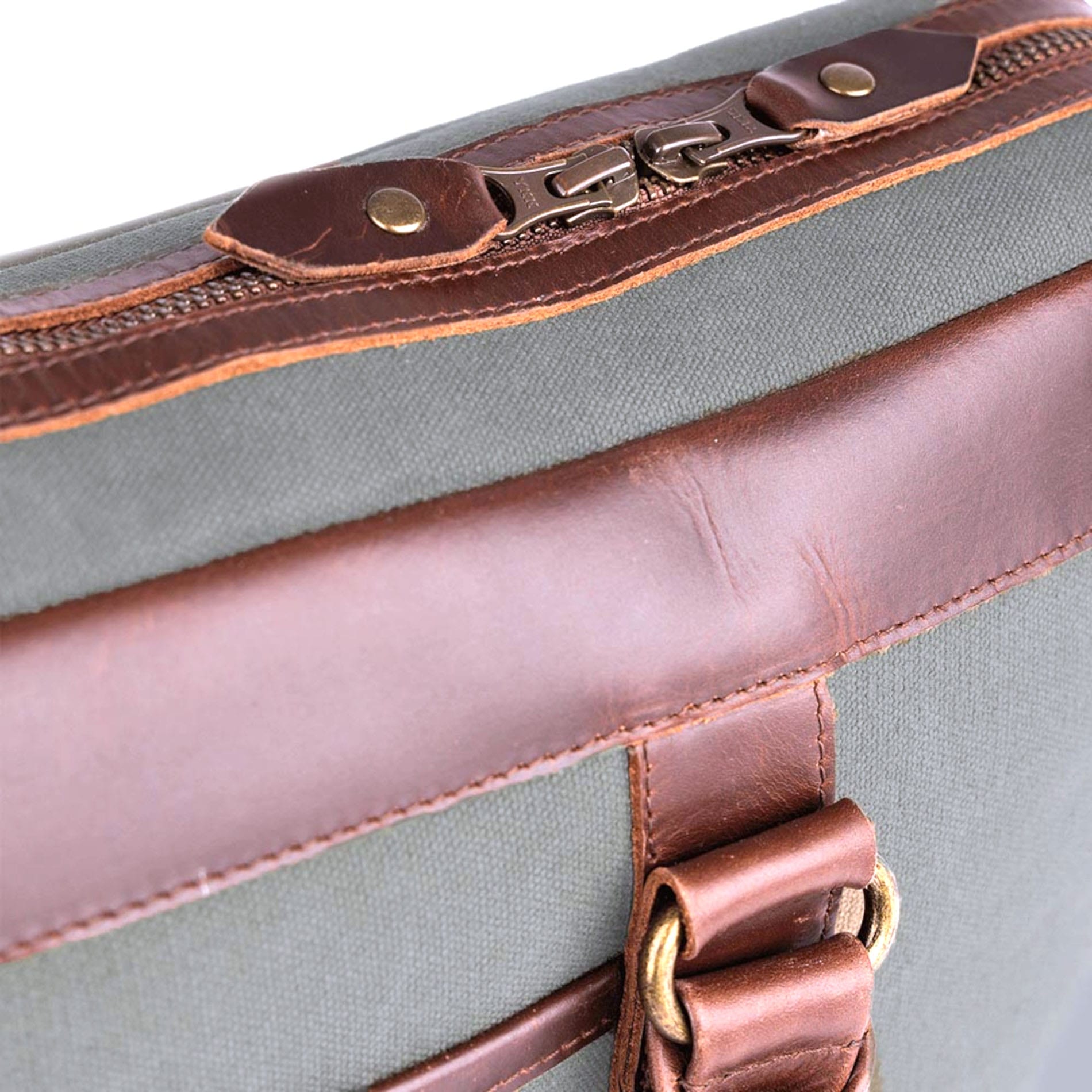 Aktentasche Venture Canvas - GREEN/BLU