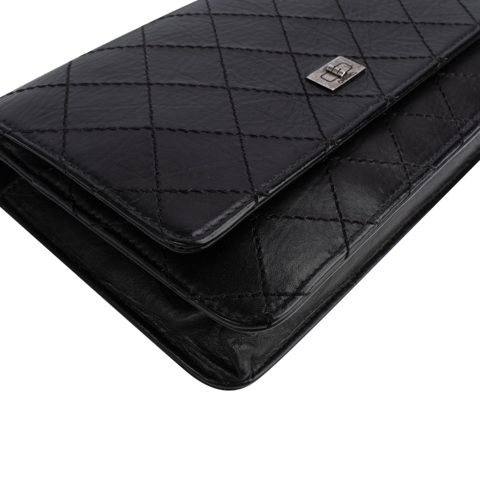 Chanel Stitching Calfskin Reissue 2.55 Wallet on Chain Crossbody Bag