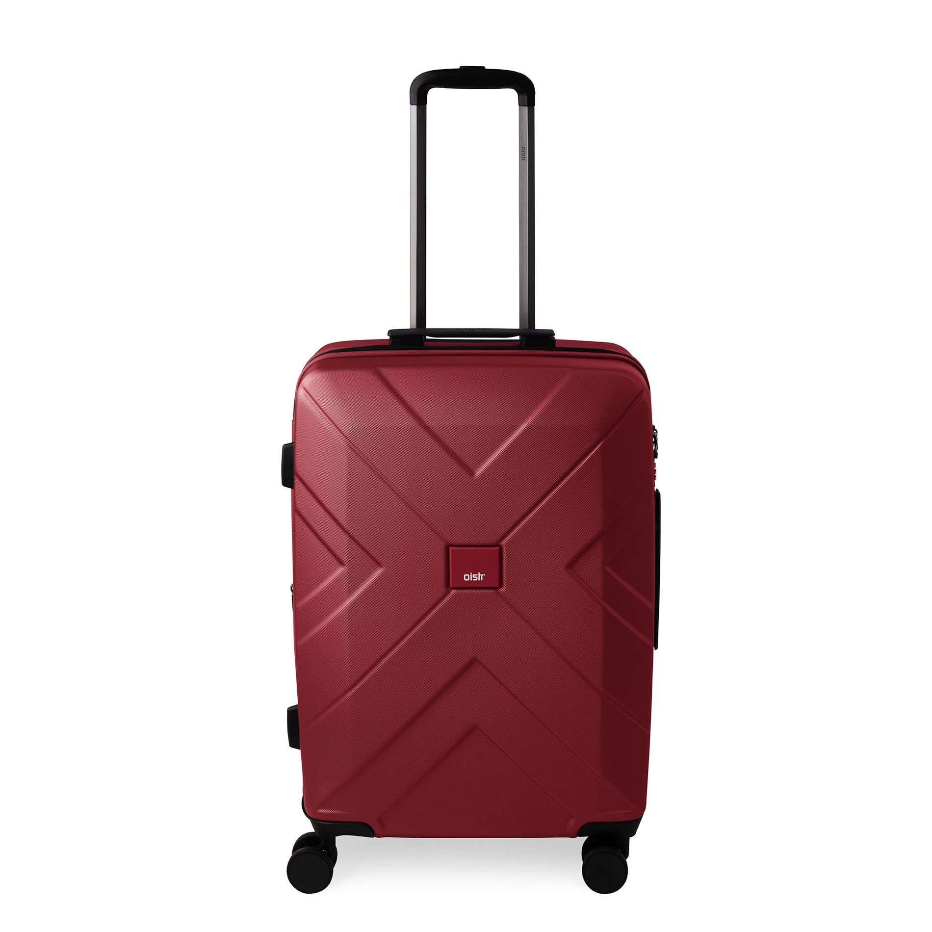 NAPOLI Trolley M (64 cm) erweiterbar - champagne - burgundy red