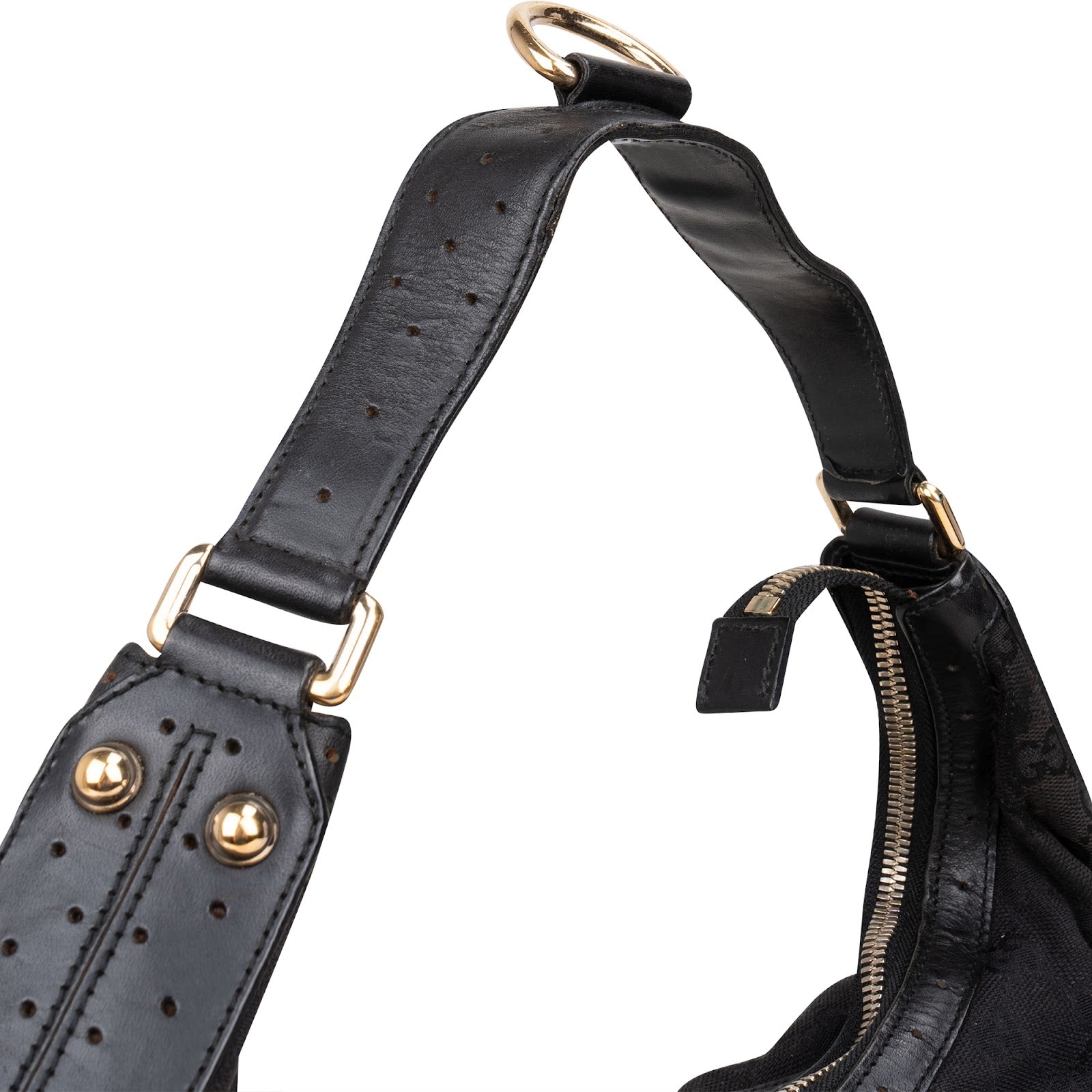 Gucci Monogram GG Hobo Shoulder Bag