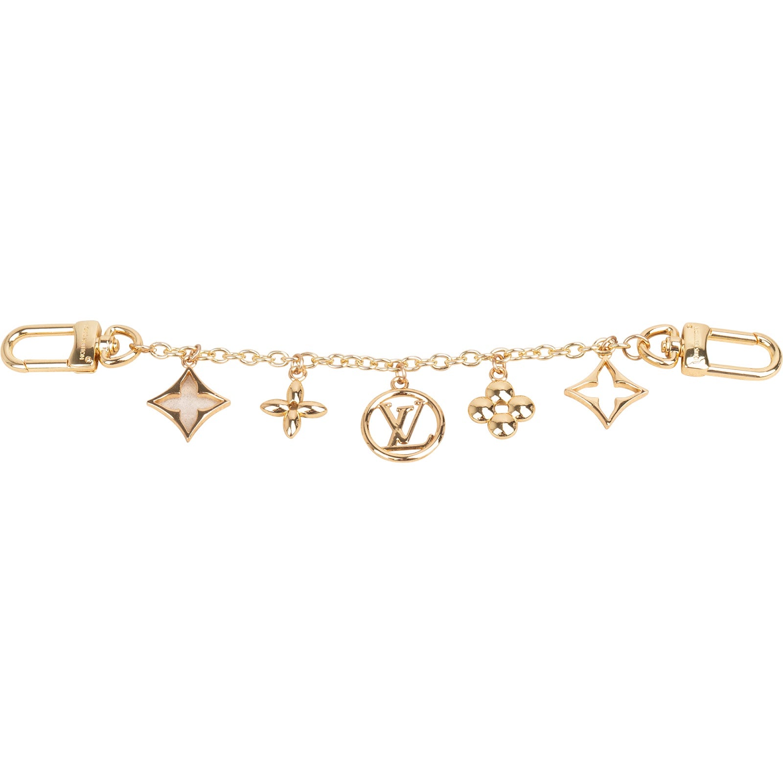 Louis Vuitton Golden Blooming Flowers Bag Charm
