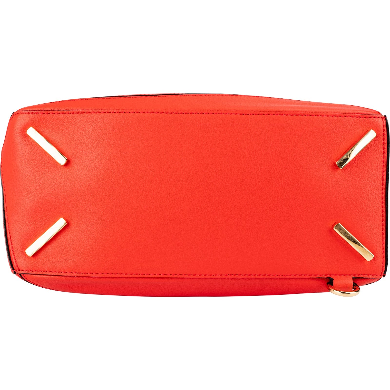 Loewe - Red Grained Calfskin Puzzle Handbag