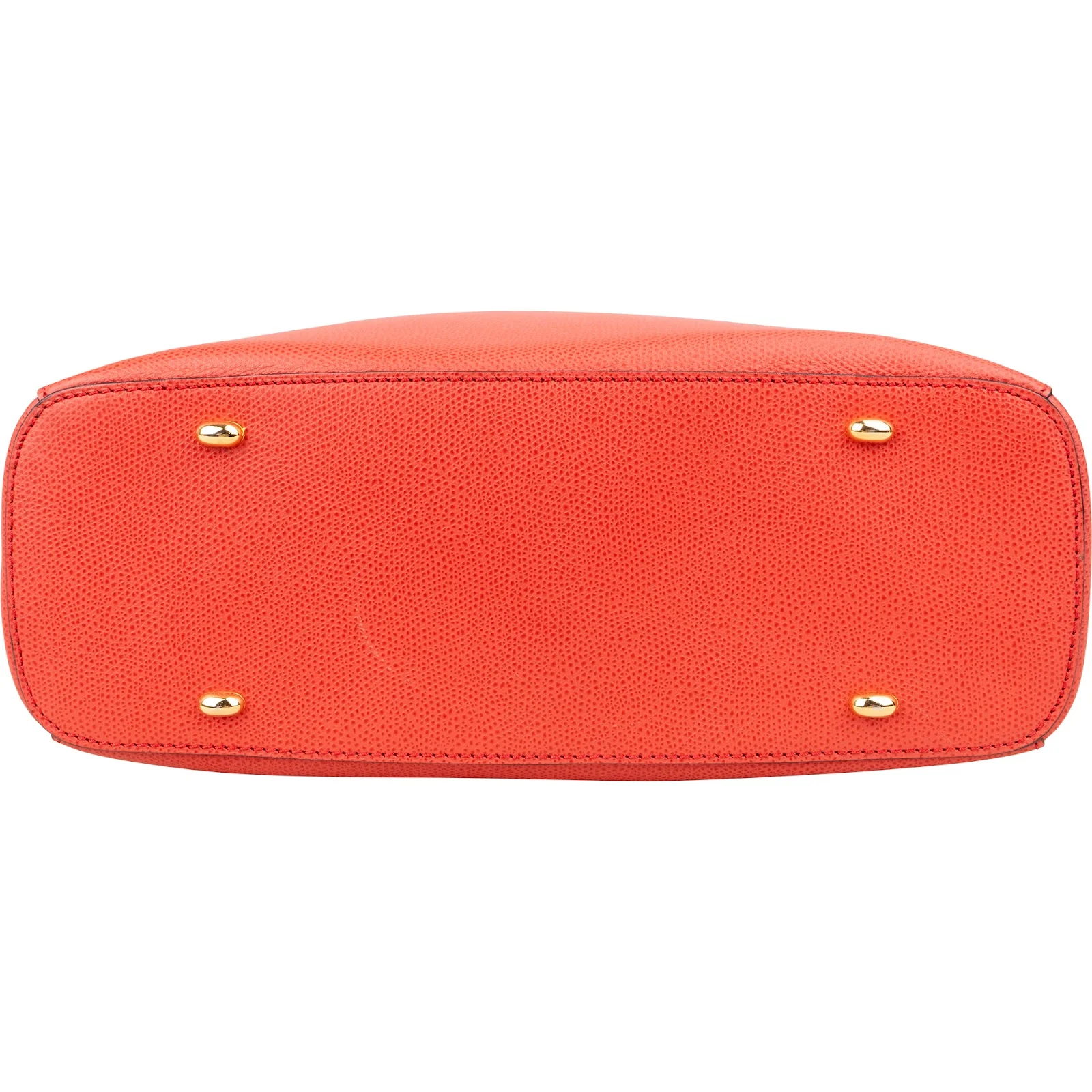 Céline Grained Leather Dome Handbag