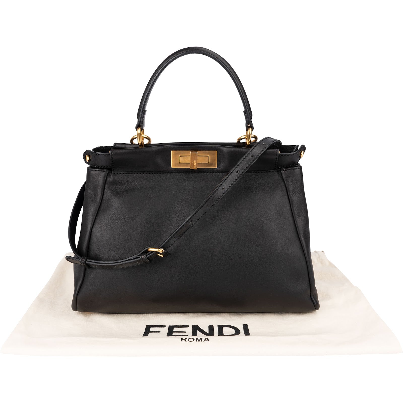 Fendi - Peekaboo Crossbody Bag