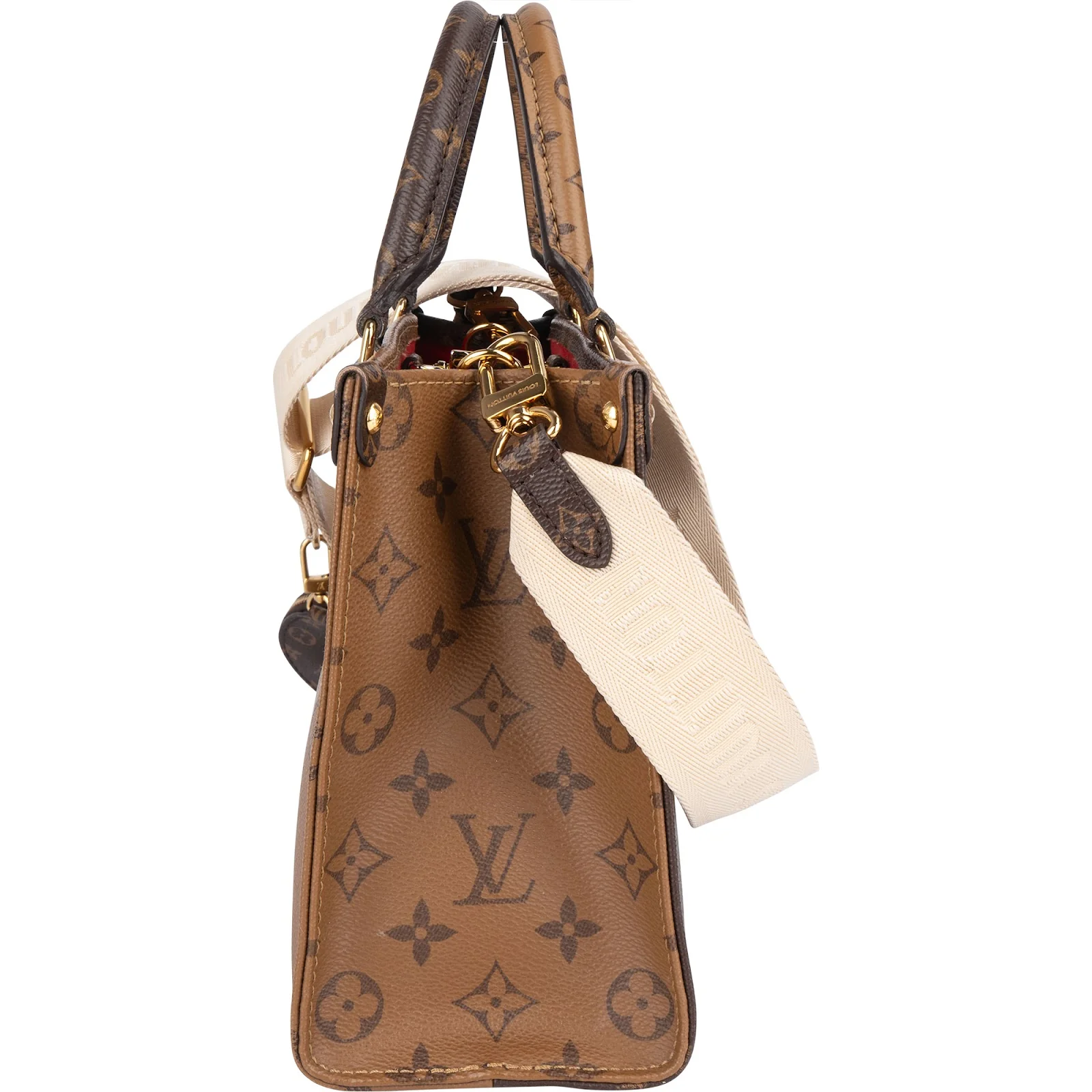 Louis Vuitton Monogram Reverse Canvas OnTheGo PM Handbag