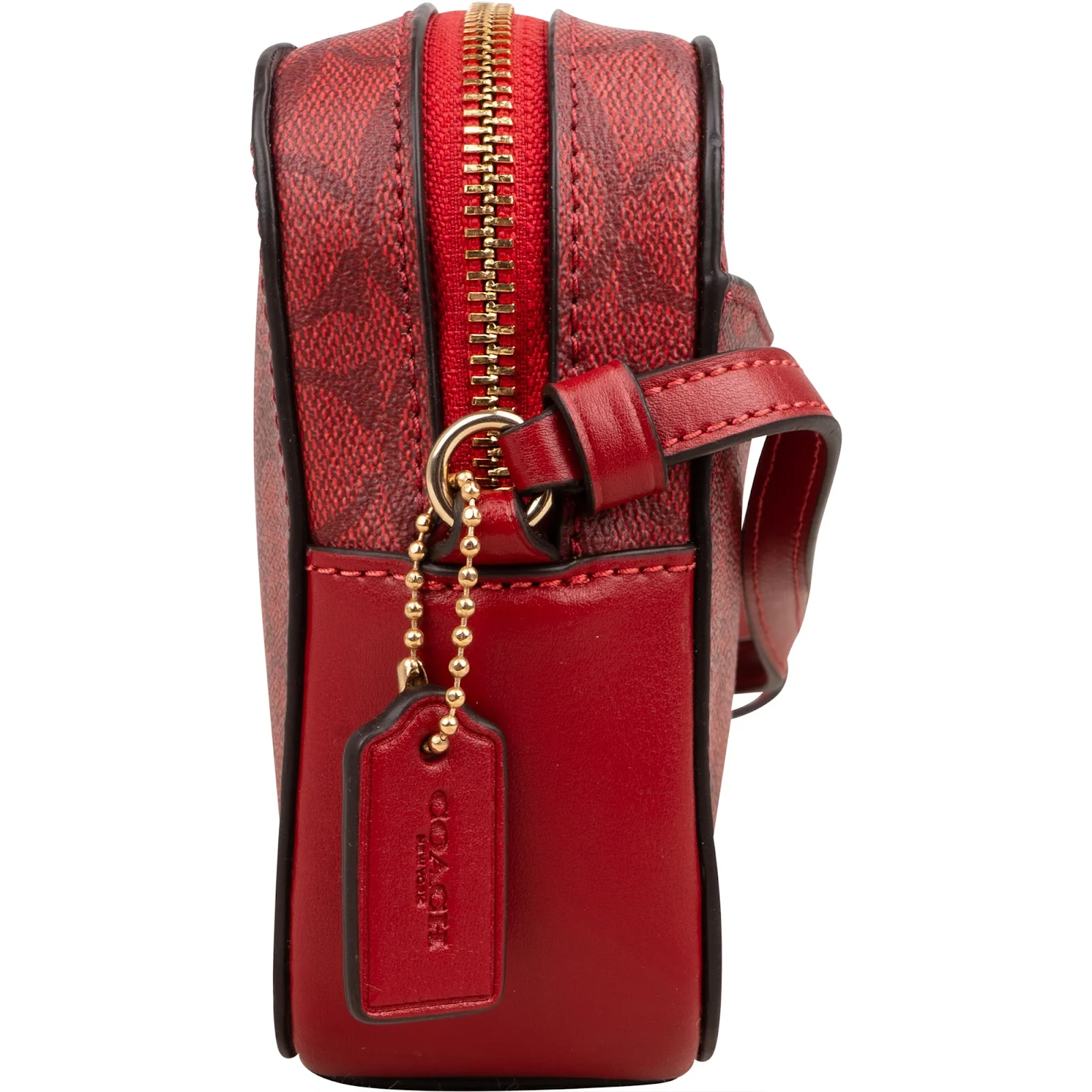 Coach Monogram Signature Camera Crossbody Bag