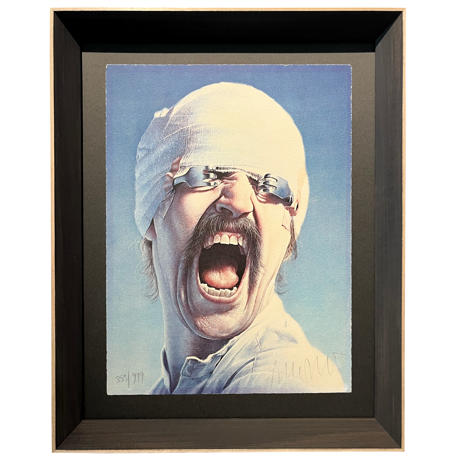 Gottfried Helnwein - Der Schrei (Selbstporträt)