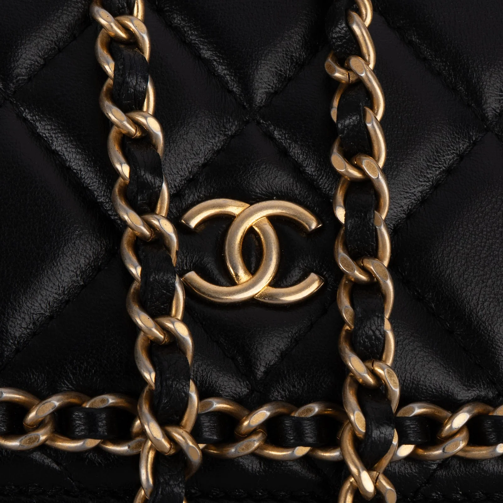 Chanel Limited Quilted Lambskin Wallet On Chain Crossbody Bag
