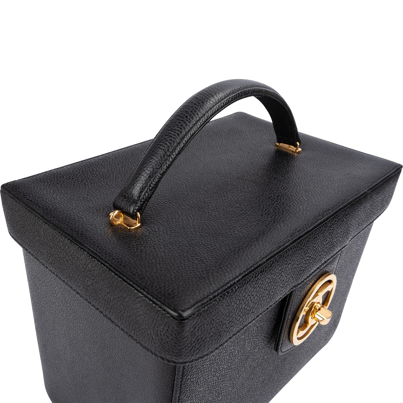 Chanel – Vanity Case-handtas met handvat aan de bovenkant