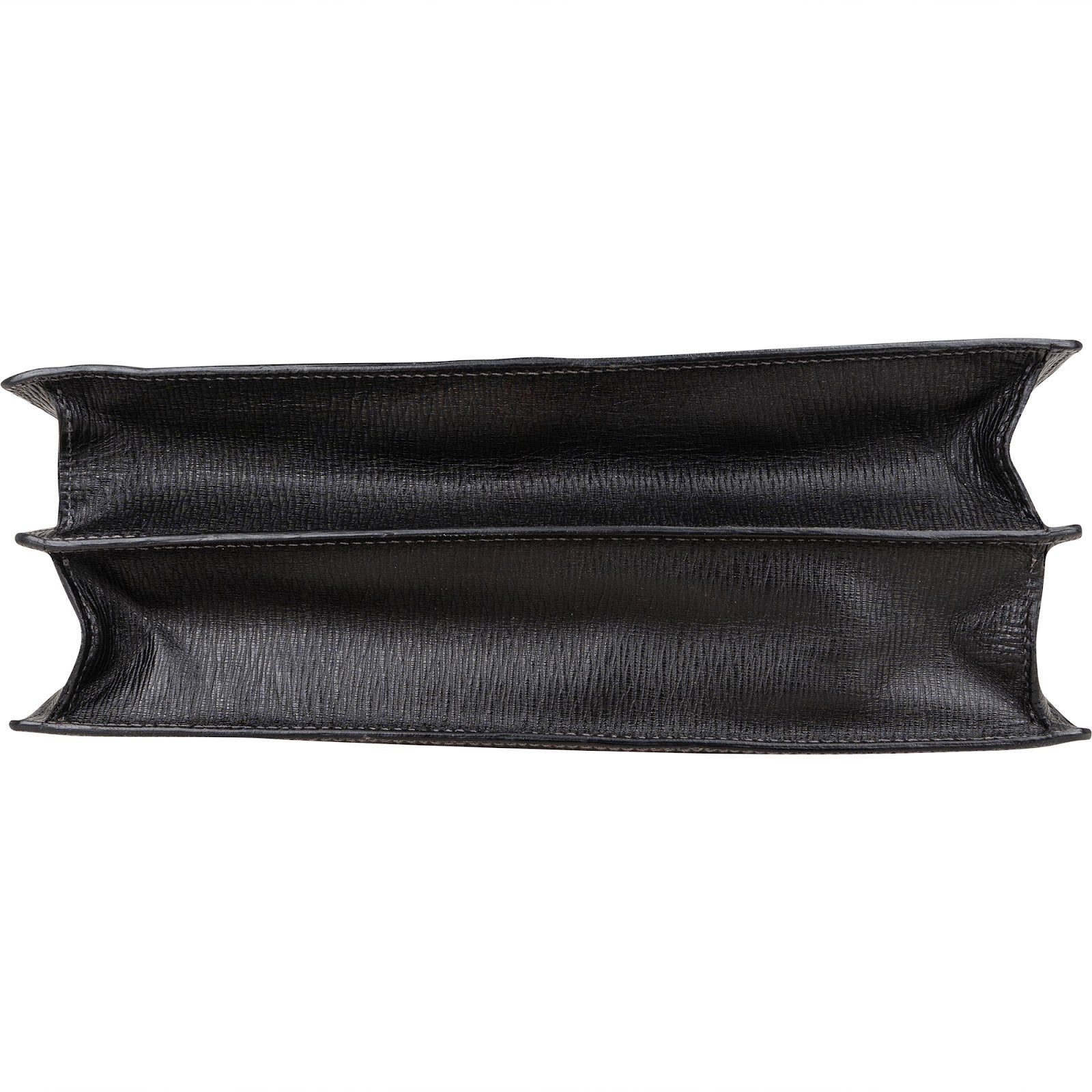 Salvatore Ferragamo - Grained Leather Briefcase